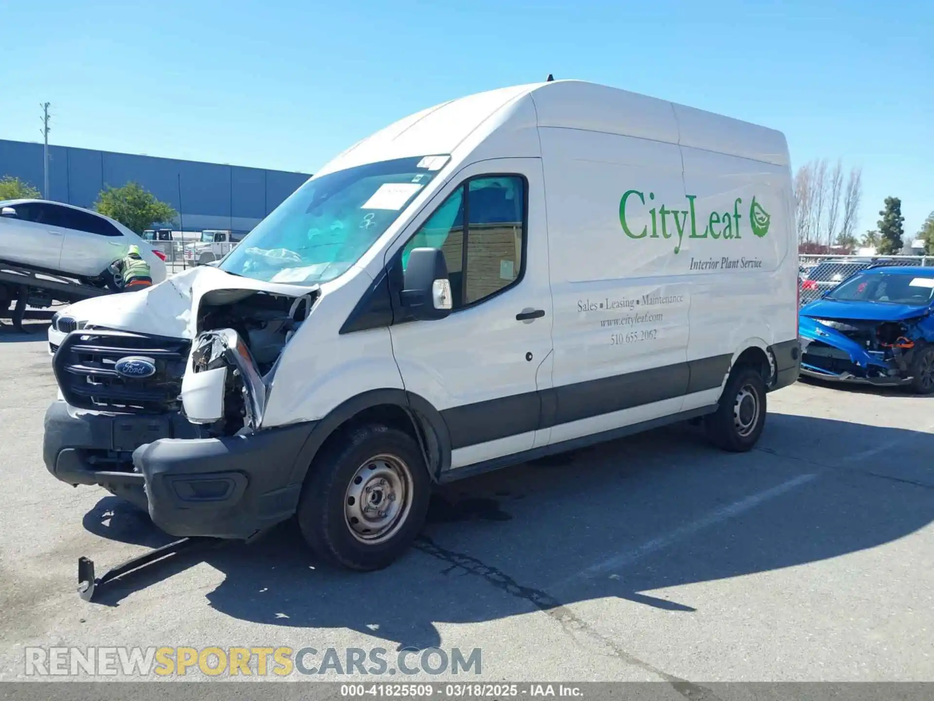 2 Photograph of a damaged car 1FTBR1X84LKB78275 FORD TRANSIT-250 2020