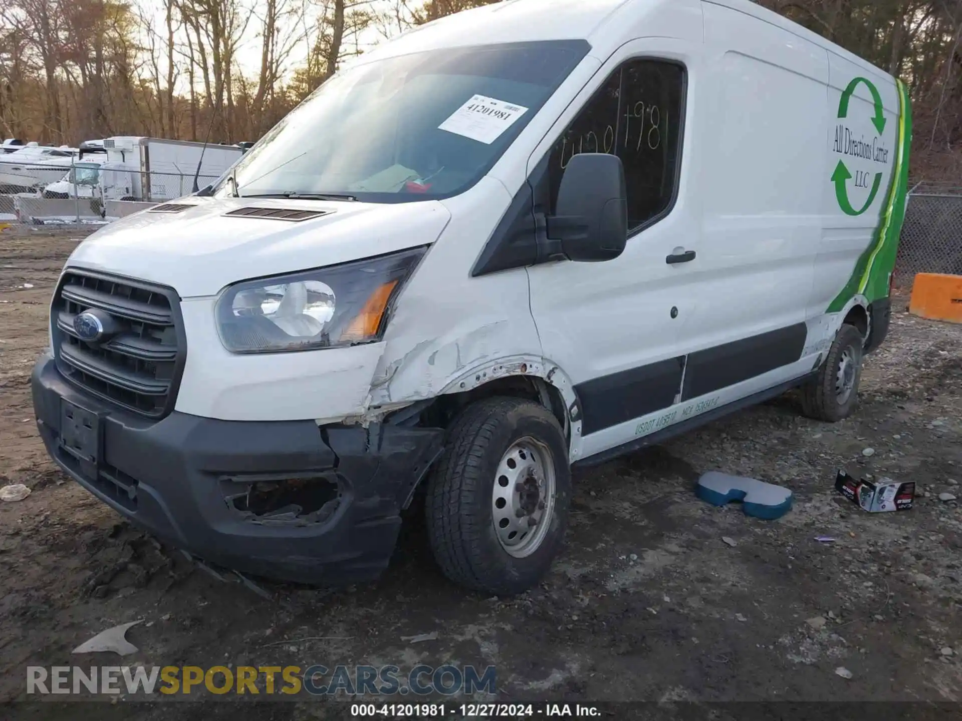 2 Photograph of a damaged car 1FTBR2C87LKA34635 FORD TRANSIT-250 2020