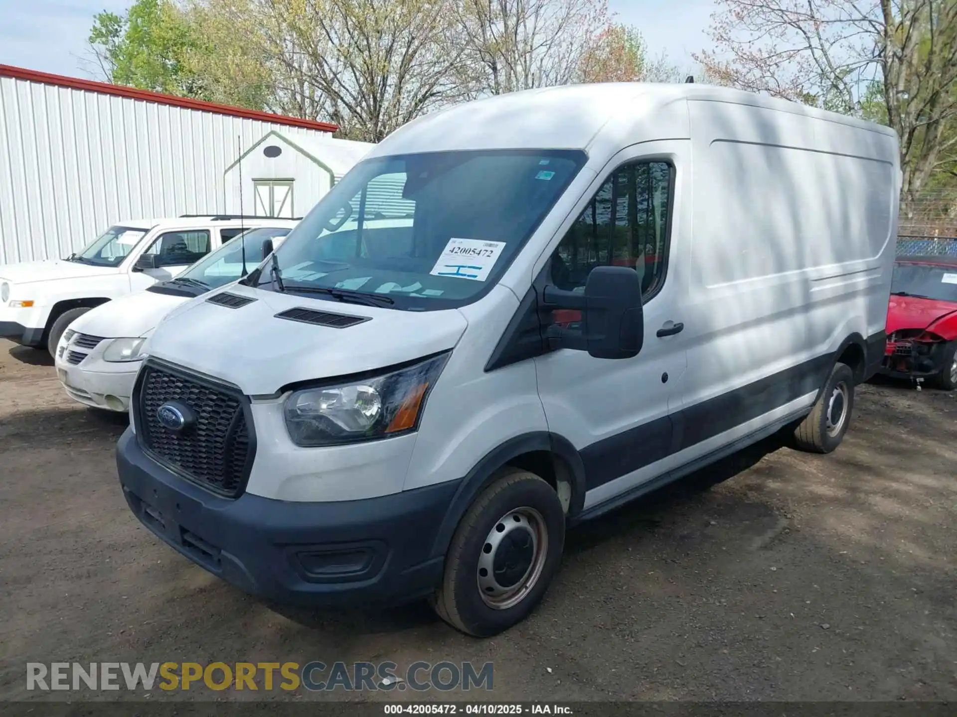 2 Photograph of a damaged car 1FTBR1C85MKA48173 FORD TRANSIT-250 2021