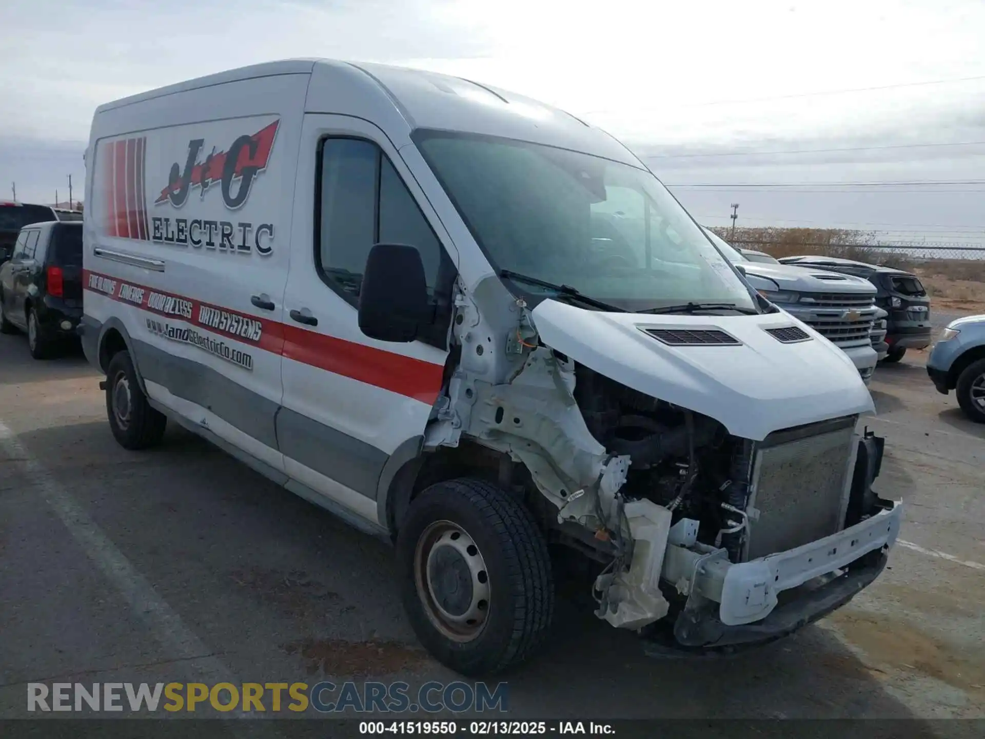 1 Photograph of a damaged car 1FTBR1C8XMKA42417 FORD TRANSIT-250 2021