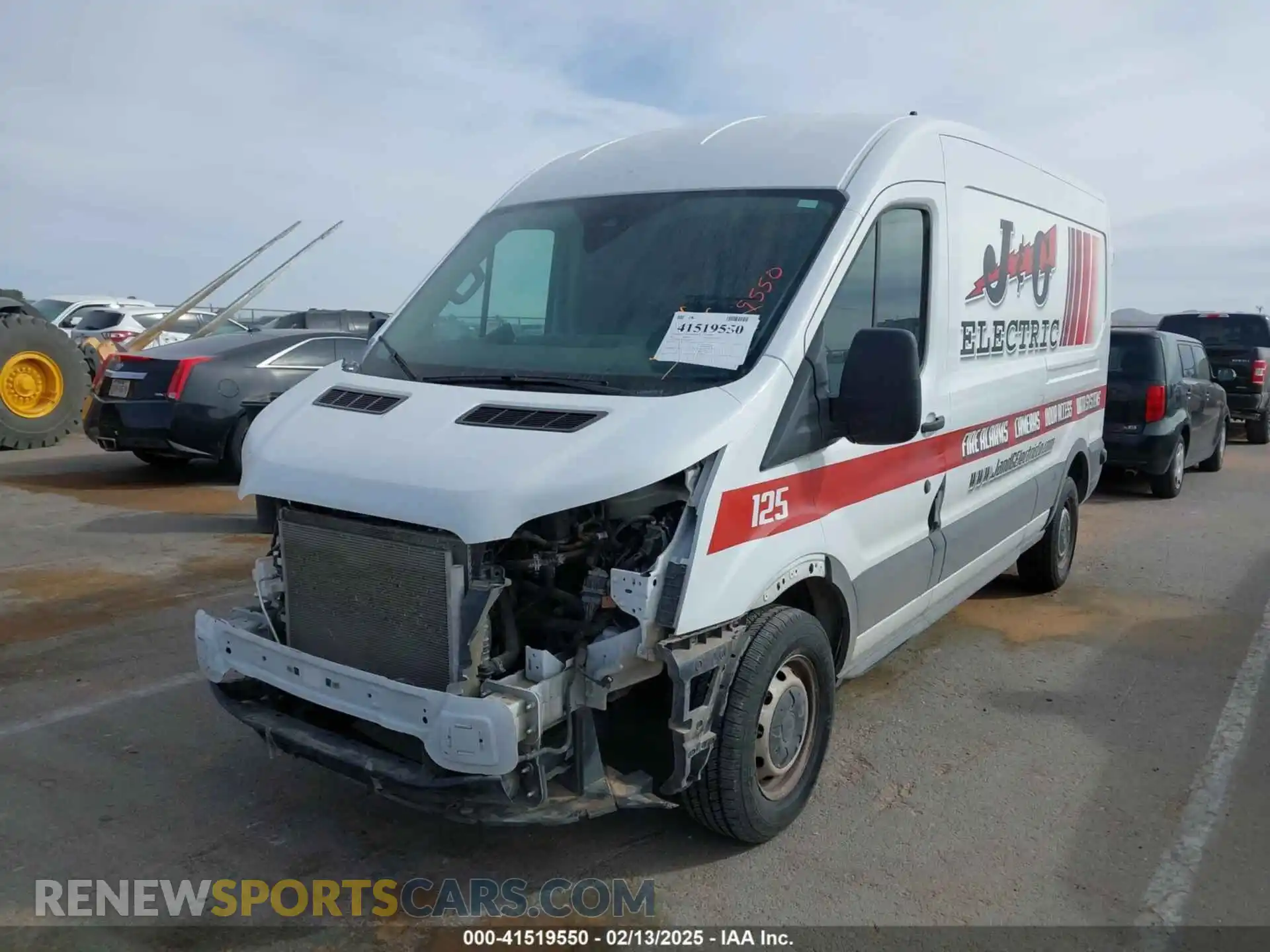 2 Photograph of a damaged car 1FTBR1C8XMKA42417 FORD TRANSIT-250 2021