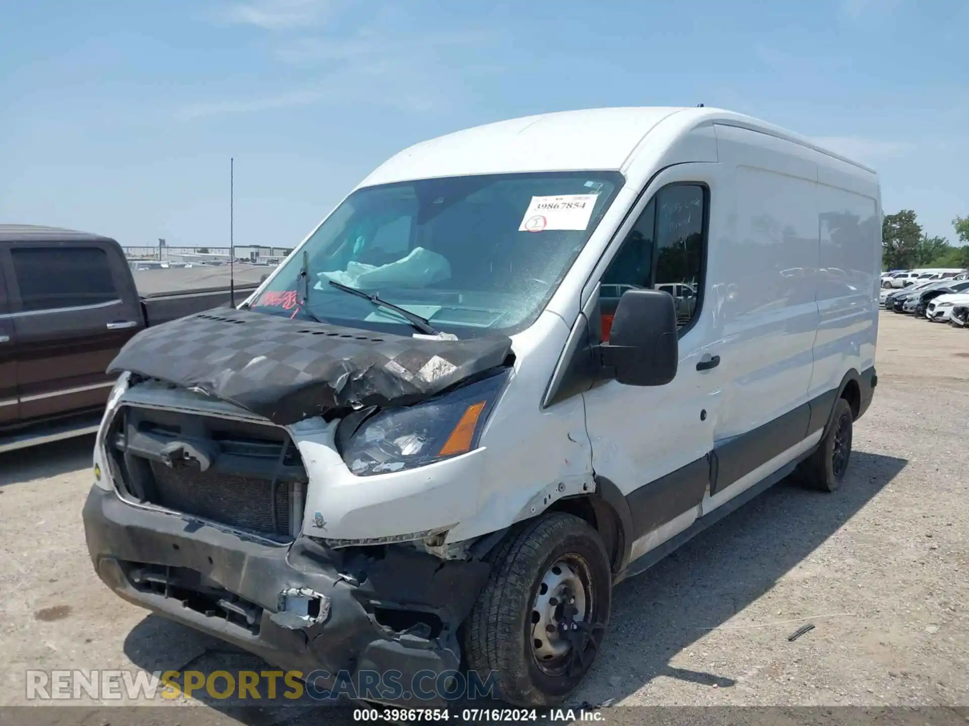 2 Photograph of a damaged car 1FTBR1CG9MKA94337 FORD TRANSIT-250 2021