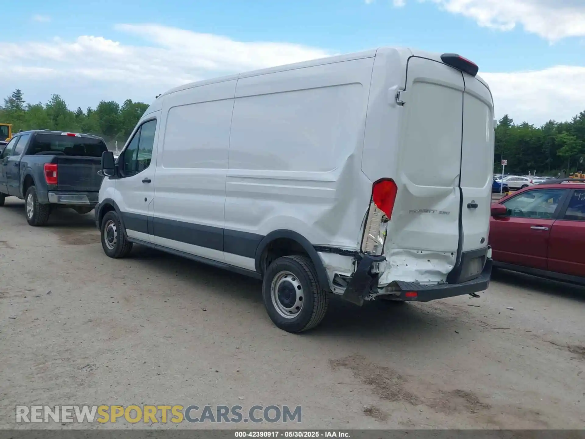 3 Фотография поврежденного автомобиля 1FTBR1C87PKB46044 FORD TRANSIT-250 2023