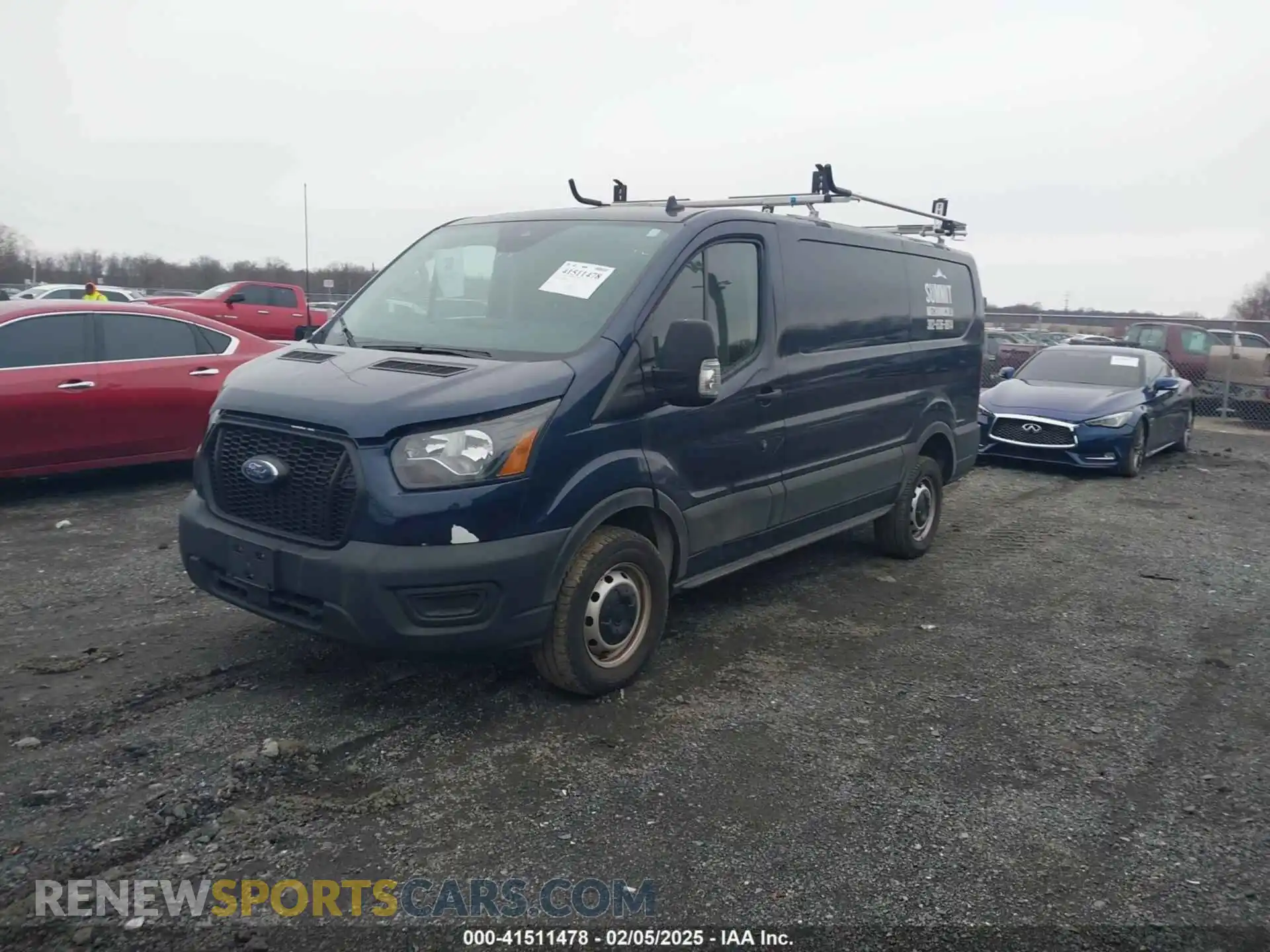 2 Photograph of a damaged car 1FTBR1Y84PKB55342 FORD TRANSIT-250 2023