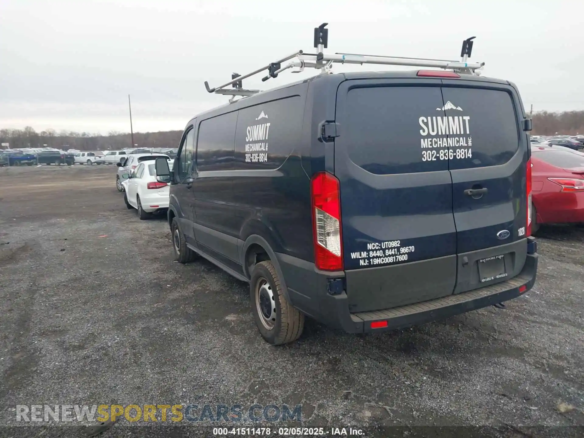3 Photograph of a damaged car 1FTBR1Y84PKB55342 FORD TRANSIT-250 2023