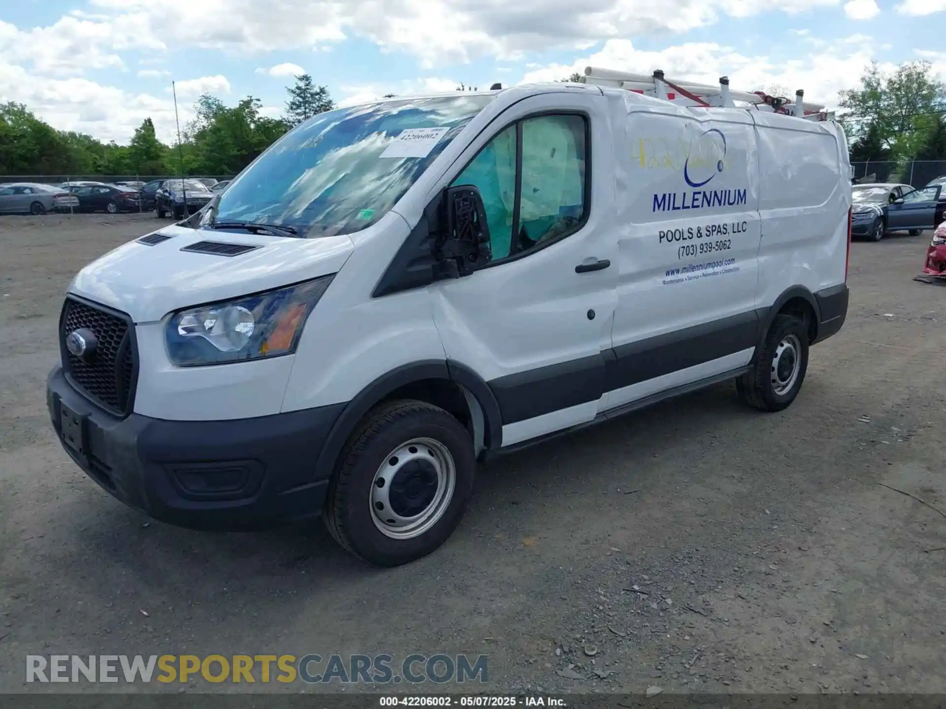 2 Photograph of a damaged car 1FTBR1Y88PKB28094 FORD TRANSIT-250 2023