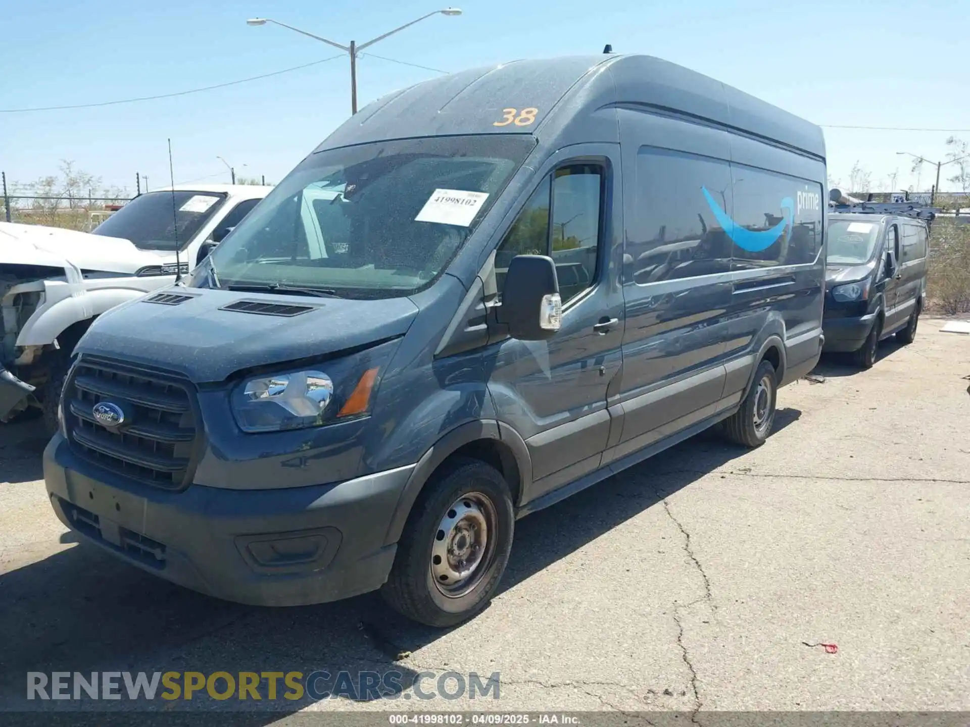 2 Photograph of a damaged car 1FTBR3X89LKB03986 FORD TRANSIT-250 CARGO VAN 2020