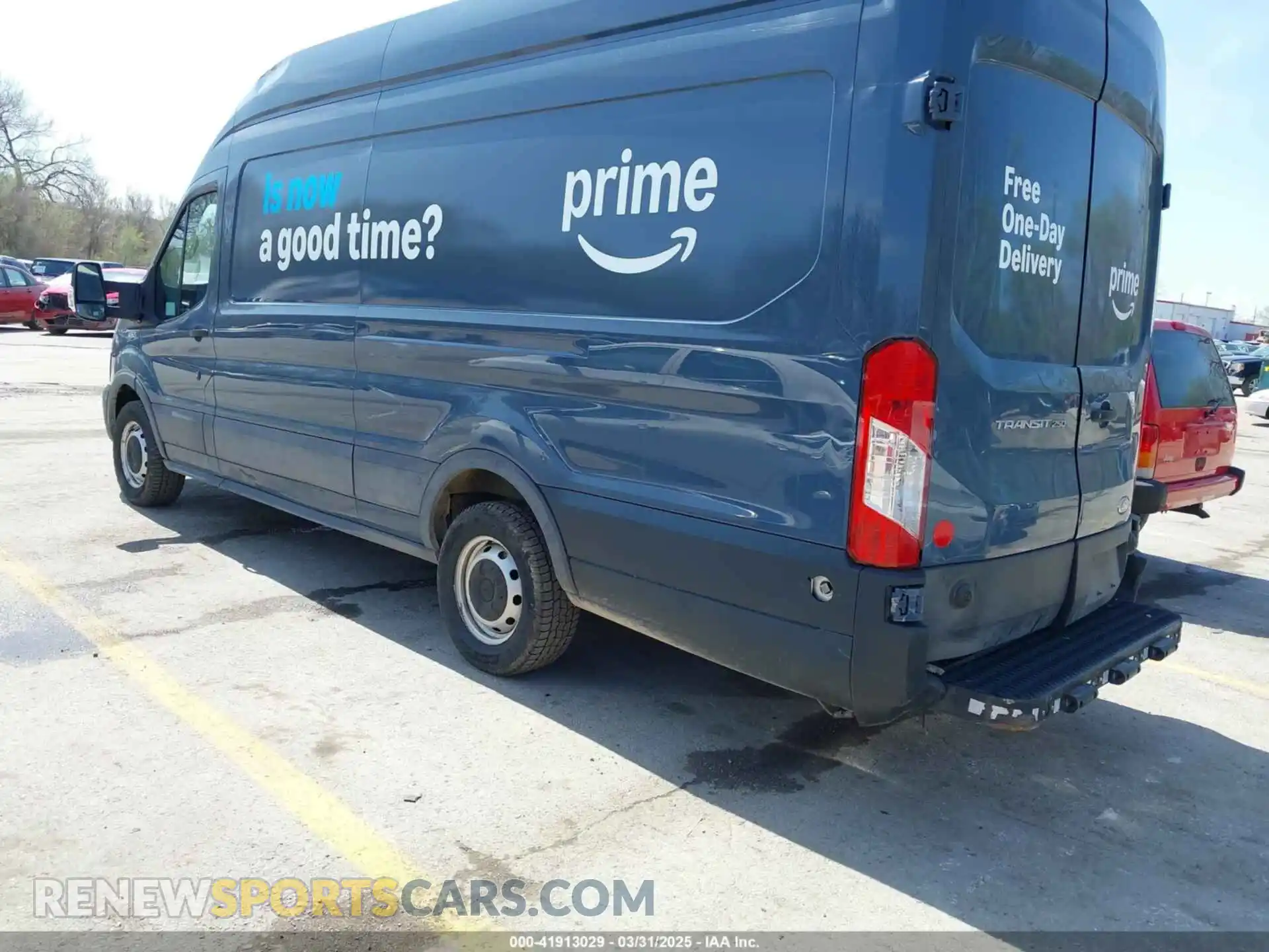 3 Photograph of a damaged car 1FTBR3X81MKA97666 FORD TRANSIT-250 CARGO VAN 2021