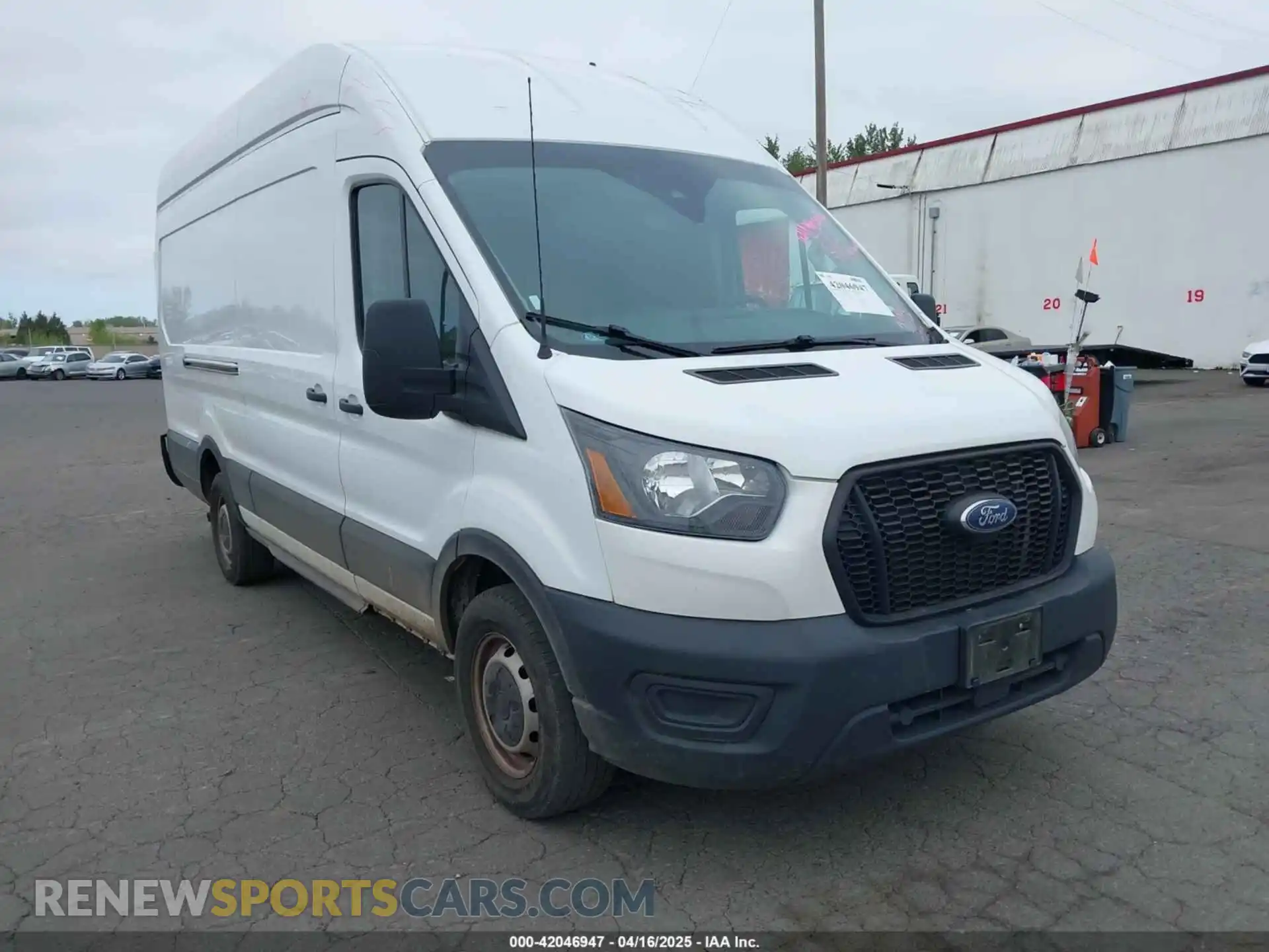 1 Photograph of a damaged car 1FTBR3X8XMKA49924 FORD TRANSIT-250 CARGO VAN 2021