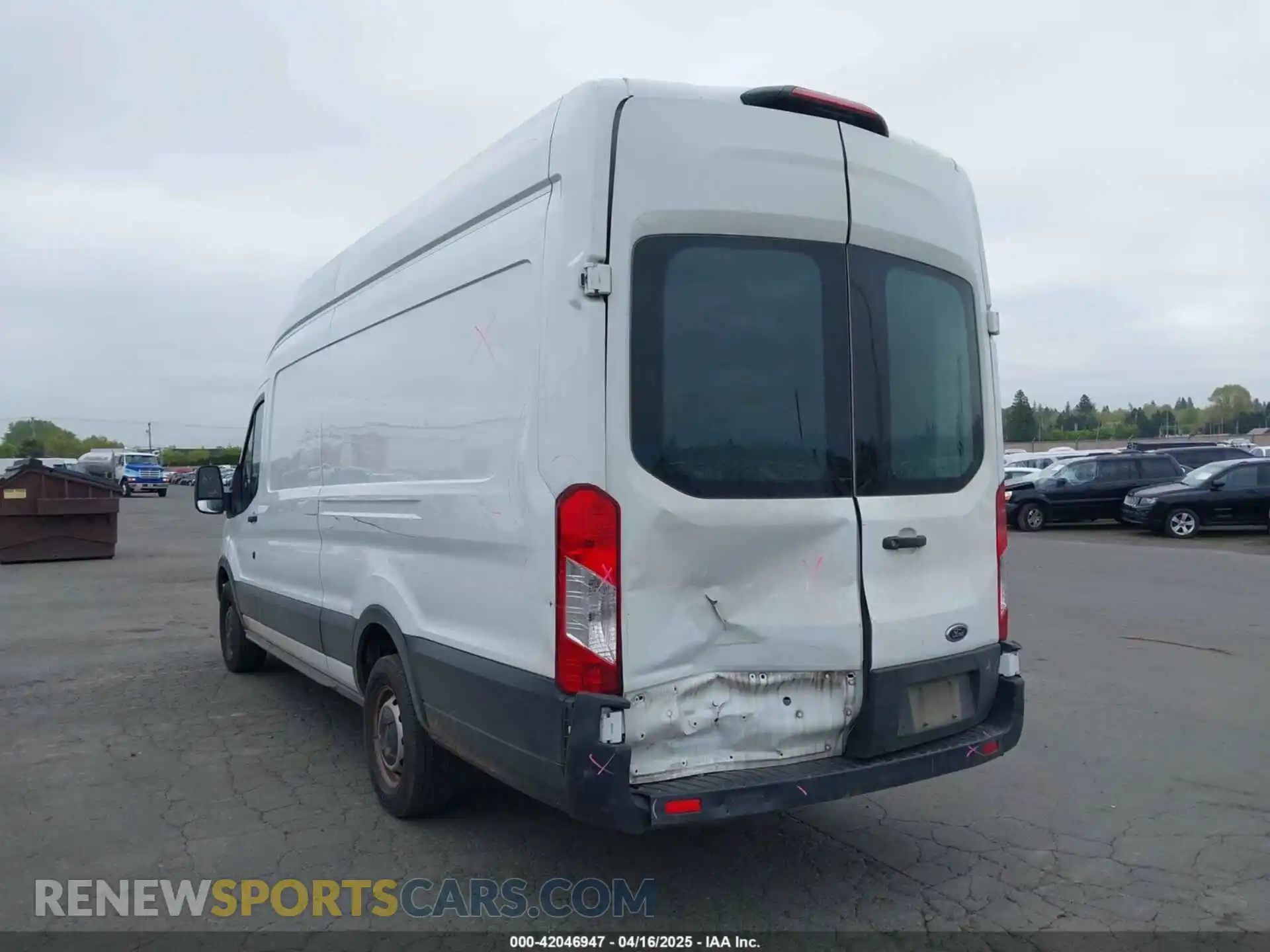 3 Photograph of a damaged car 1FTBR3X8XMKA49924 FORD TRANSIT-250 CARGO VAN 2021