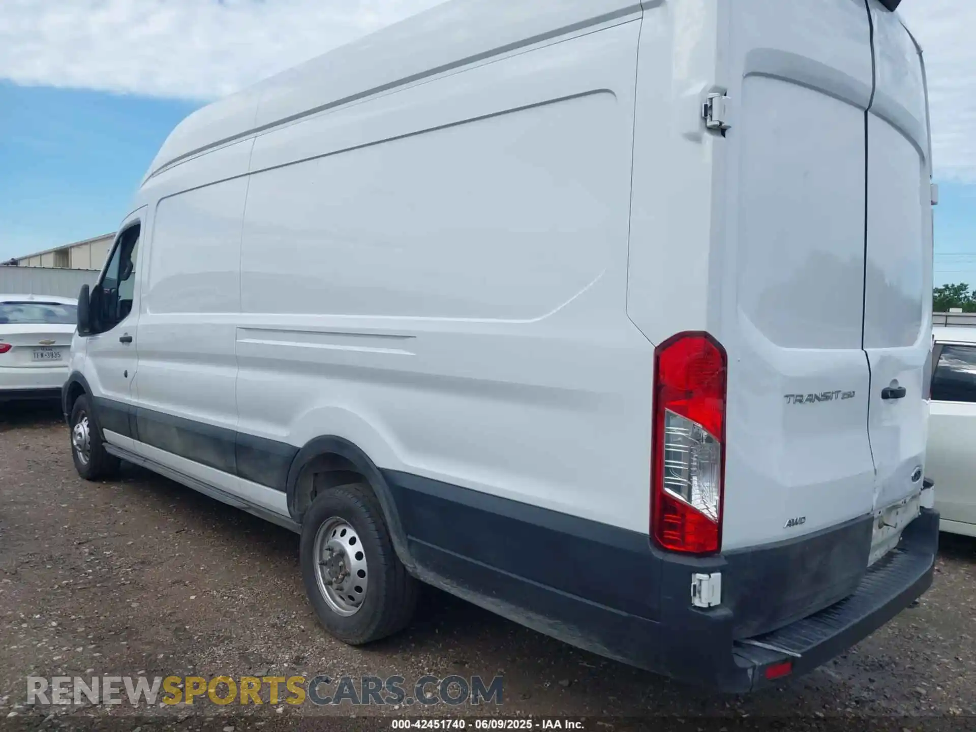 3 Photograph of a damaged car 1FTBR3U80PKB02039 FORD TRANSIT-250 CARGO VAN 2023