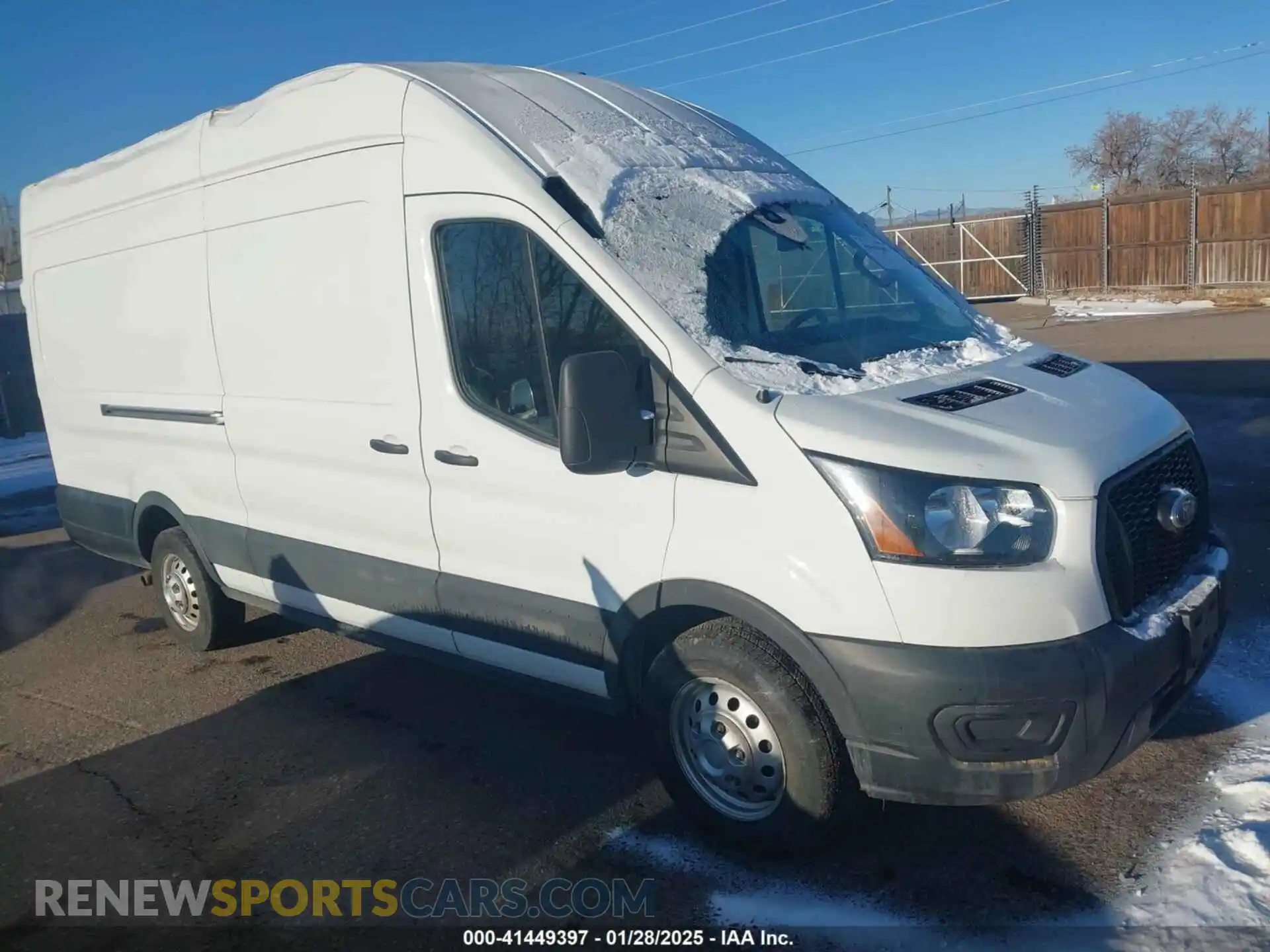 1 fotografías del automóvil dañado 1FTBR3U86PKA39951 FORD TRANSIT-250 CARGO VAN 2023