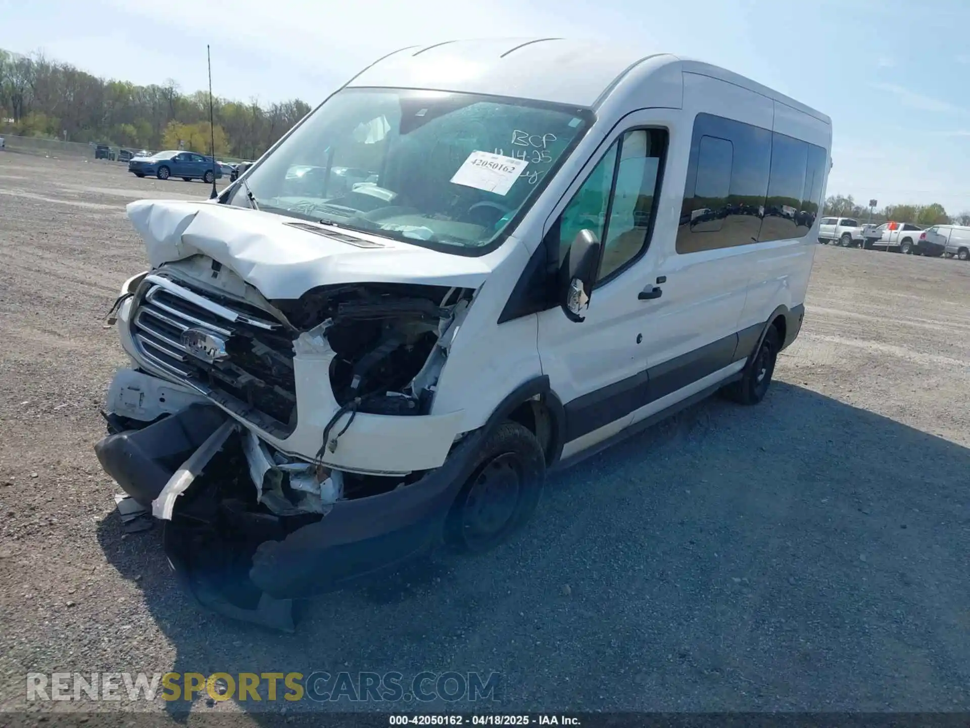 2 Photograph of a damaged car 1FBAX2CM3KKB43496 FORD TRANSIT-350 2019