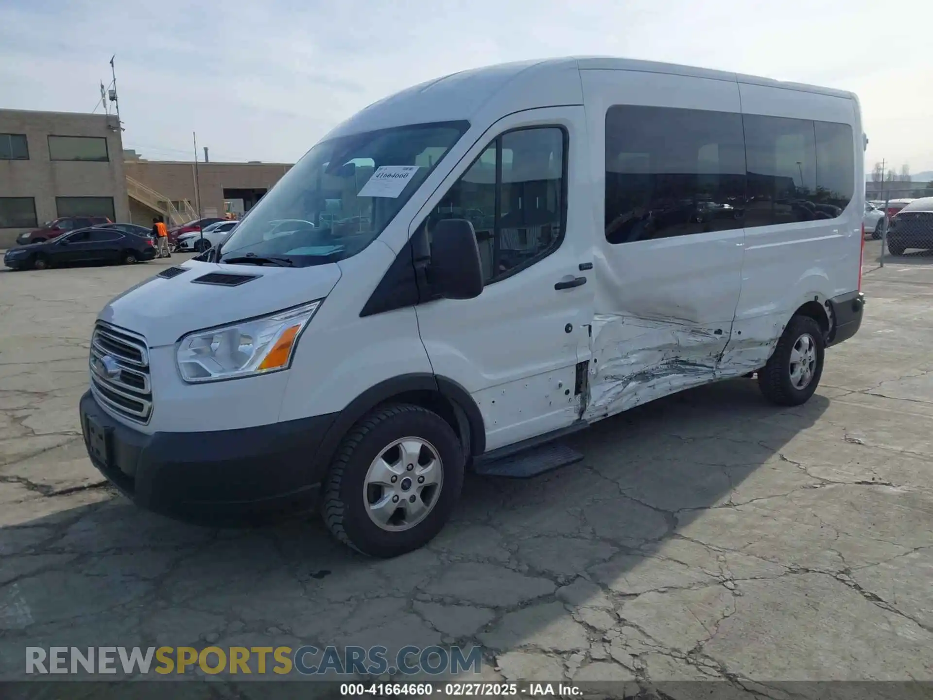 2 Photograph of a damaged car 1FBAX2CM8KKA99530 FORD TRANSIT-350 2019