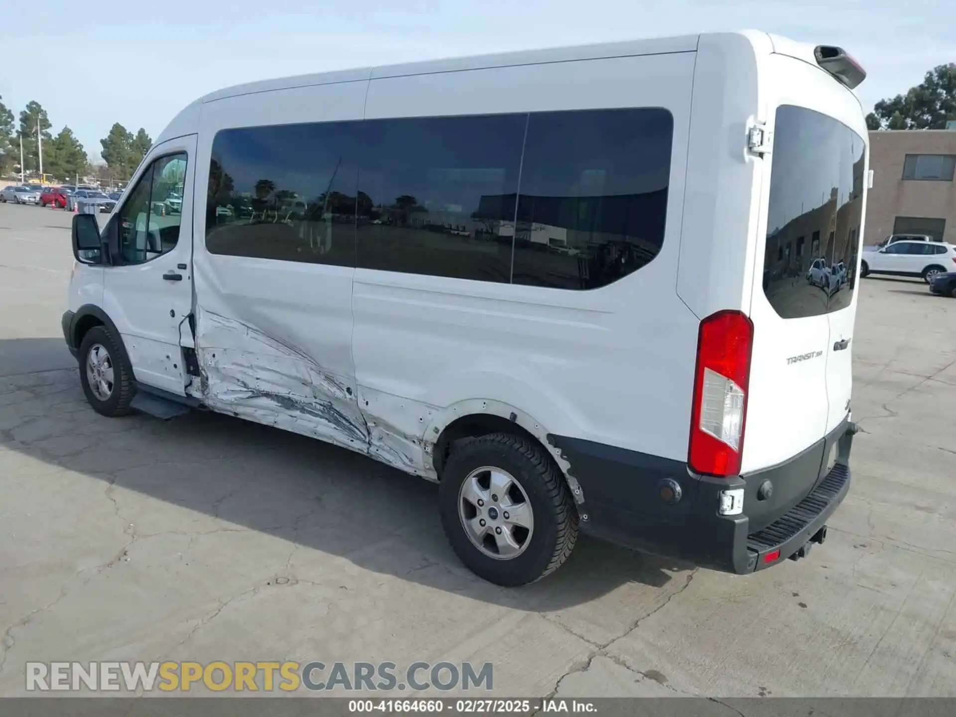 3 Photograph of a damaged car 1FBAX2CM8KKA99530 FORD TRANSIT-350 2019