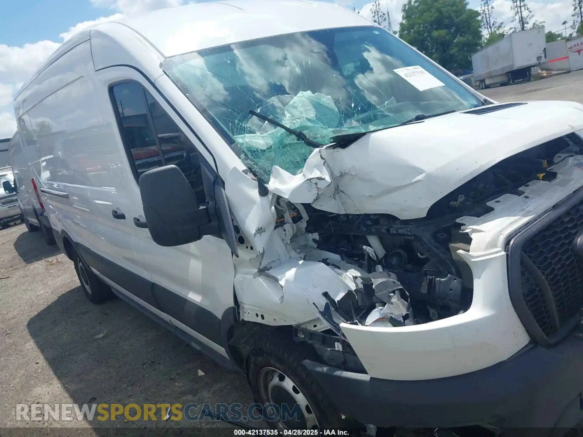 1 Photograph of a damaged car 1FTBW9C8XMKB00193 FORD TRANSIT-350 2021
