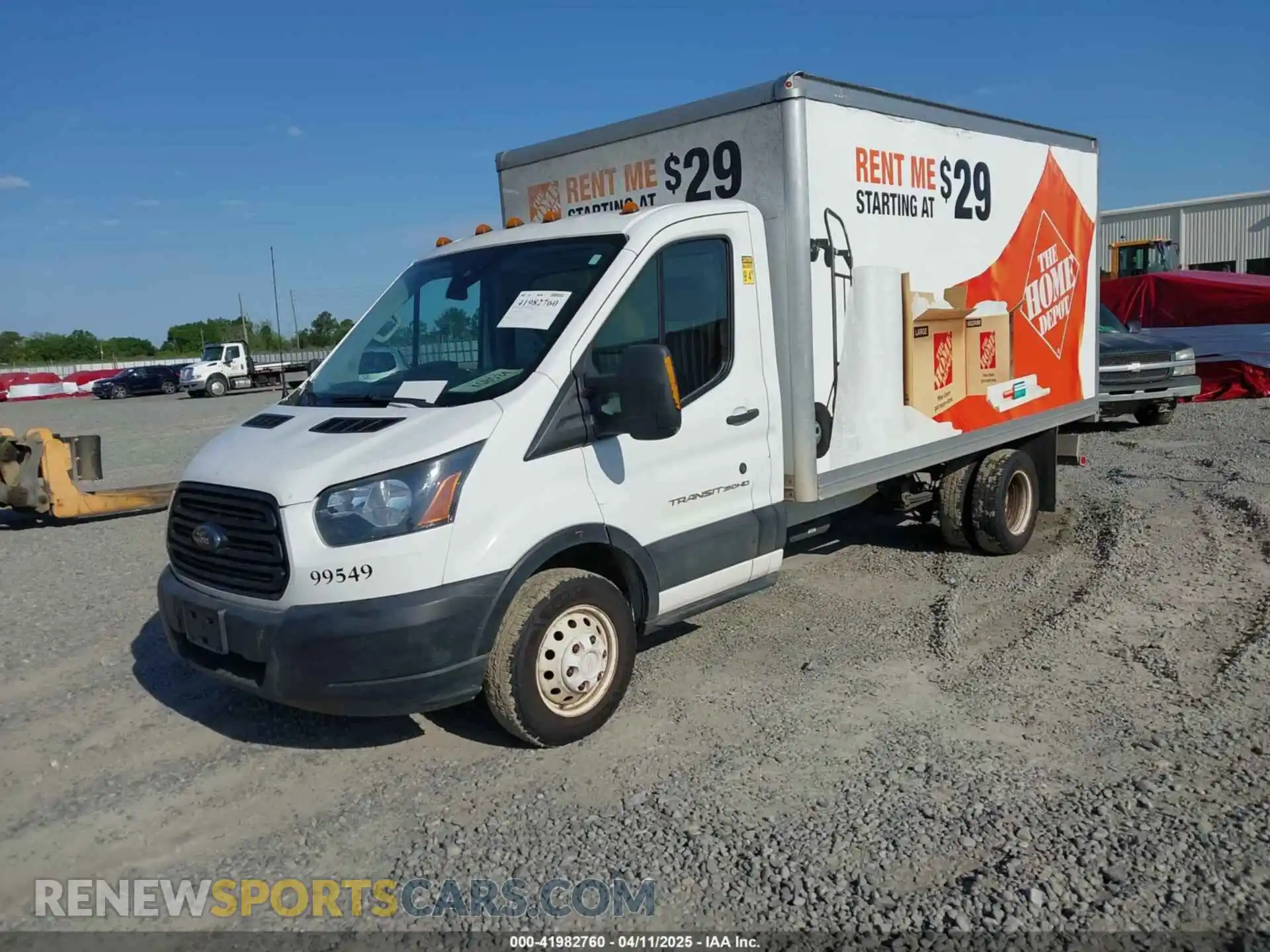 2 Photograph of a damaged car 1FDBF8ZM2KKA86930 FORD TRANSIT-350 CAB 2019