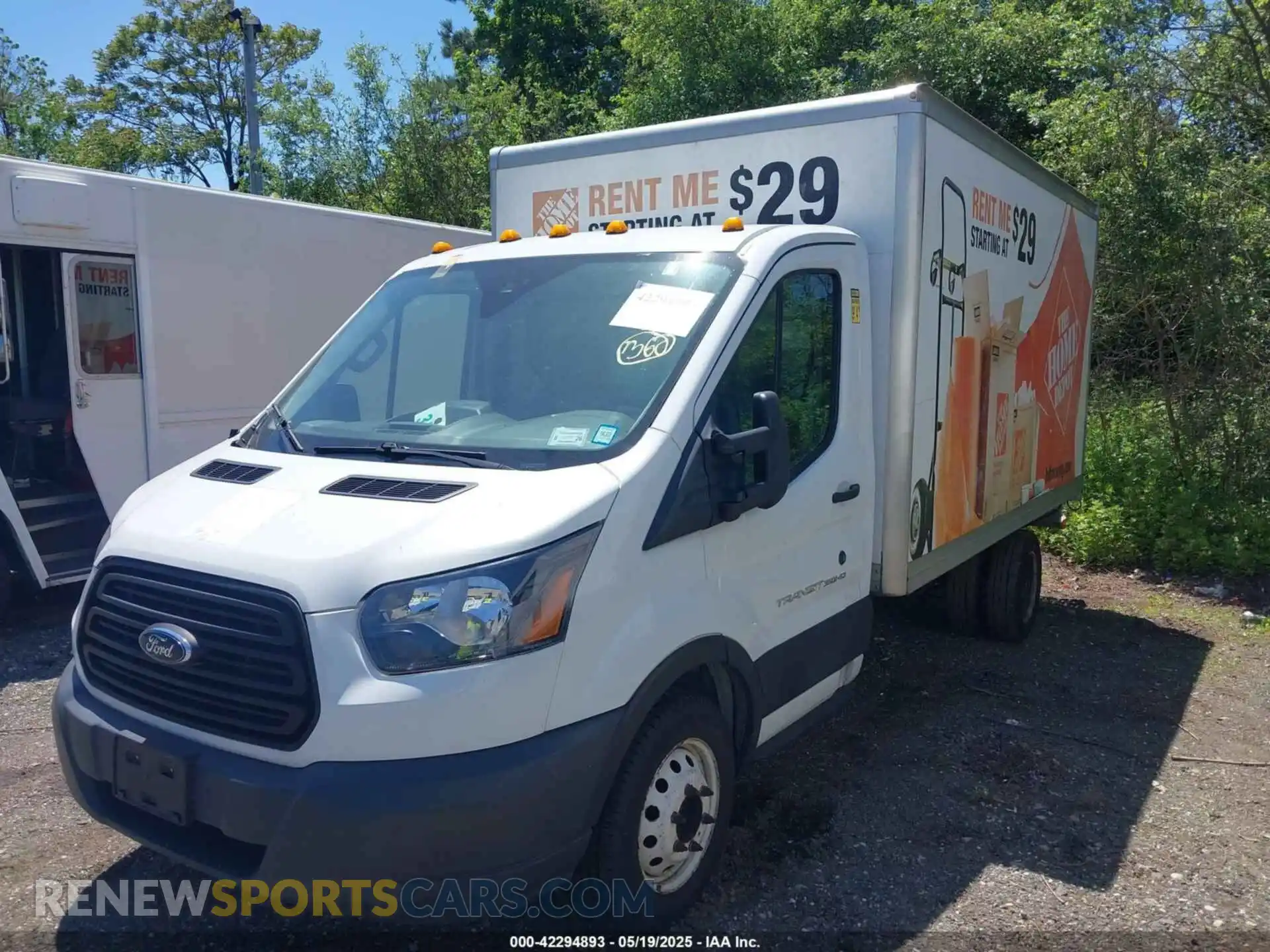 2 Photograph of a damaged car 1FDBF8ZM8KKA38526 FORD TRANSIT-350 CAB 2019