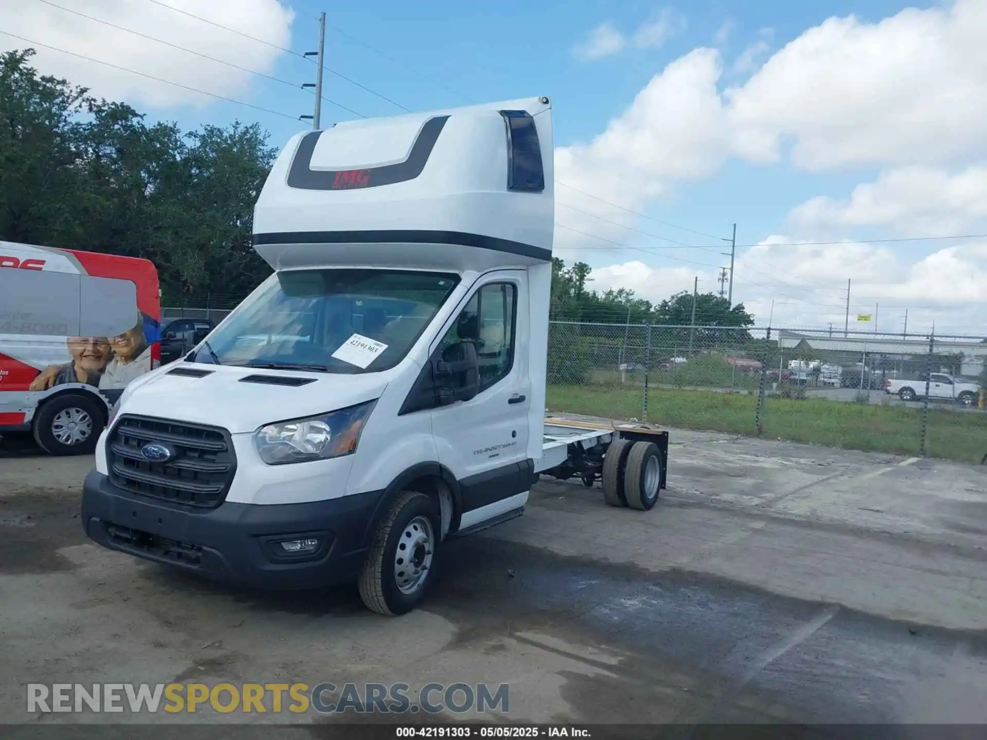 2 Фотография поврежденного автомобиля 1FDBF6ZG0PKB35192 FORD TRANSIT-350 CAB 2023