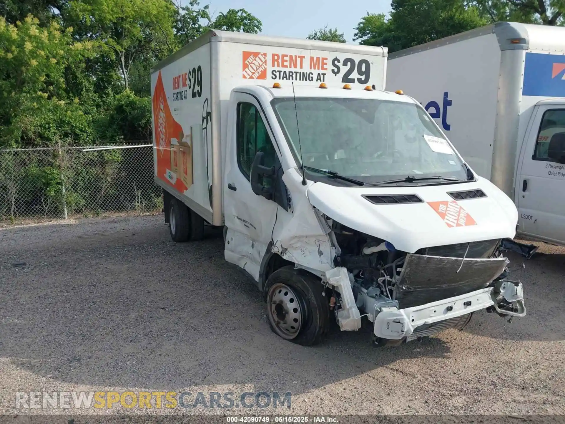 1 fotografías del automóvil dañado 1FDBF6ZG4PKA14505 FORD TRANSIT-350 CAB 2023