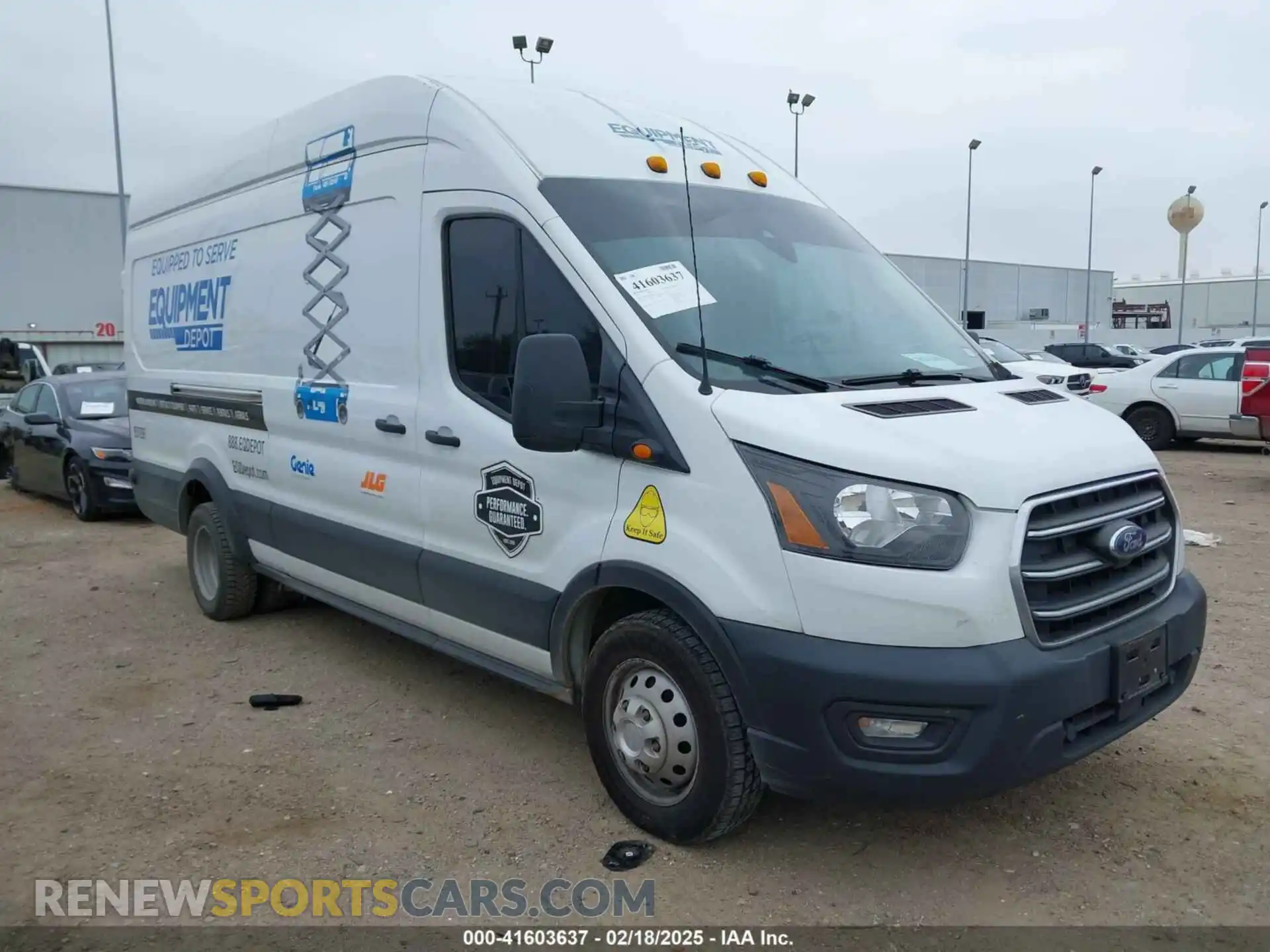 1 Photograph of a damaged car 1FTBF4XG0LKB31391 FORD TRANSIT-350 CARGO VAN 2020