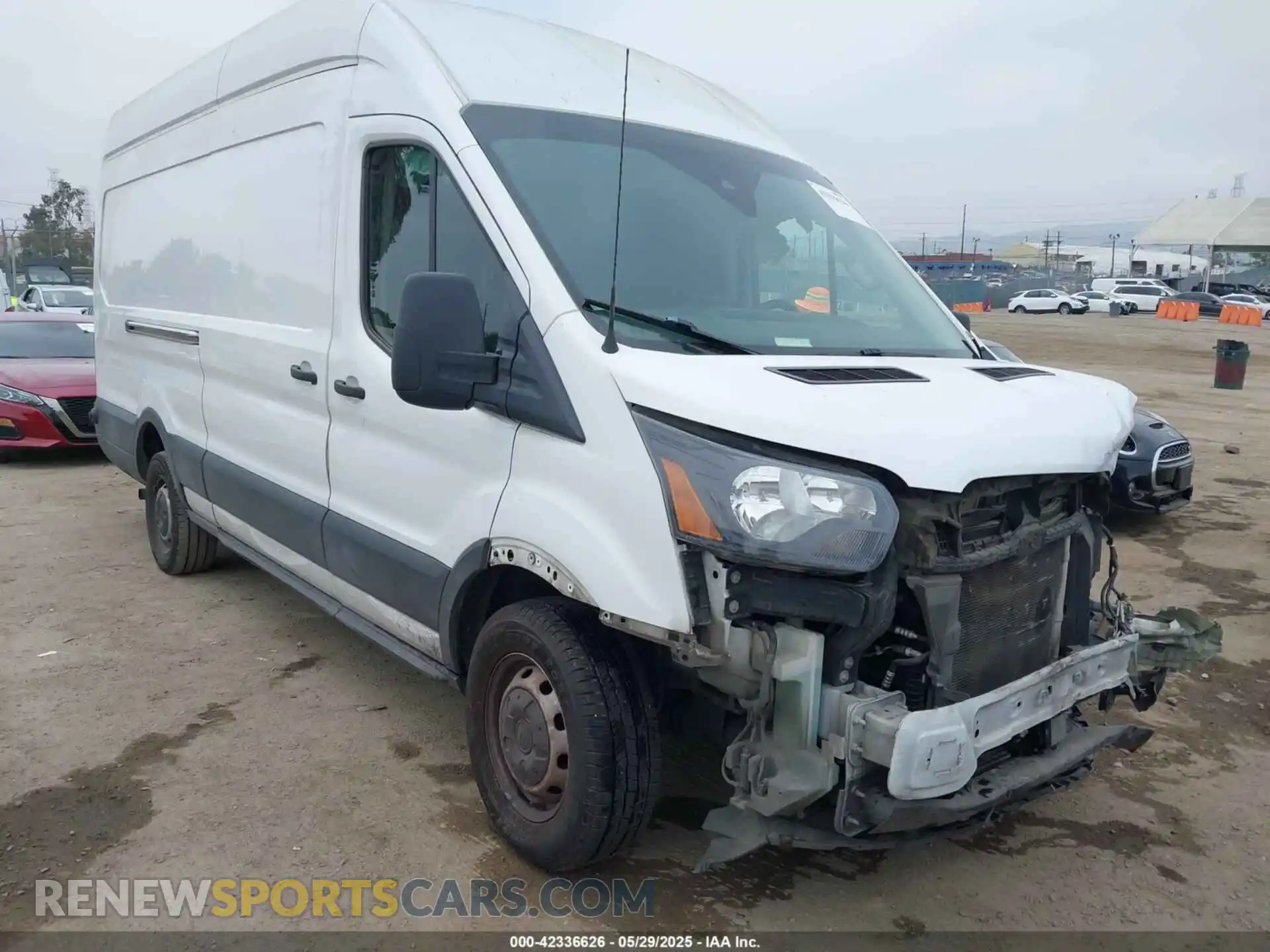 1 Photograph of a damaged car 1FTBW3XG8LKA54375 FORD TRANSIT-350 CARGO VAN 2020