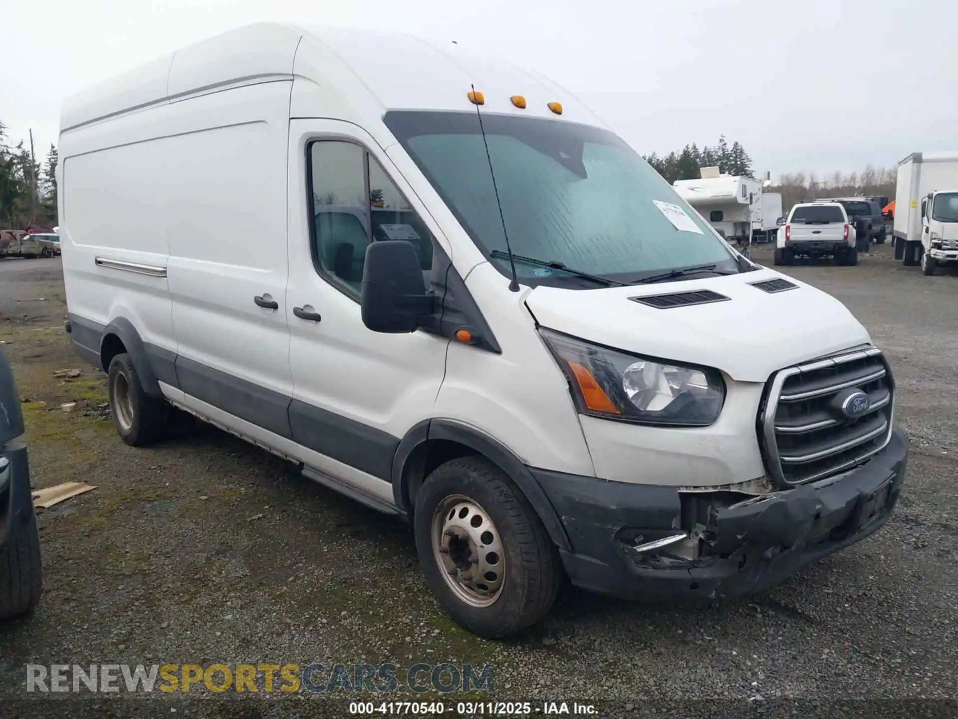 1 Photograph of a damaged car 1FTRS4UG4LKB25740 FORD TRANSIT-350 CARGO VAN 2020