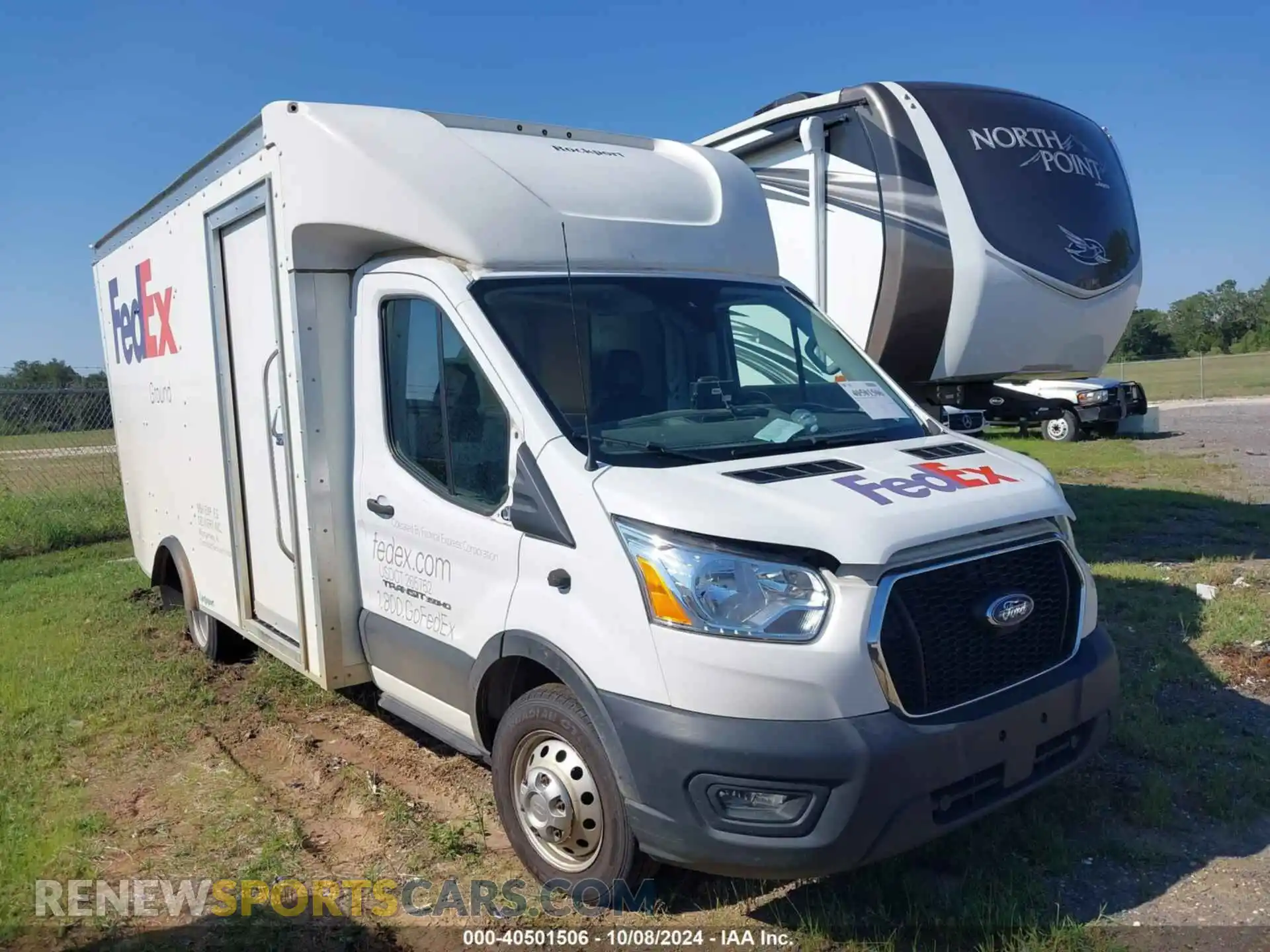 1 Photograph of a damaged car 1FDBF6P80LKB62480 FORD TRANSIT-350 CUTAWAY 2020
