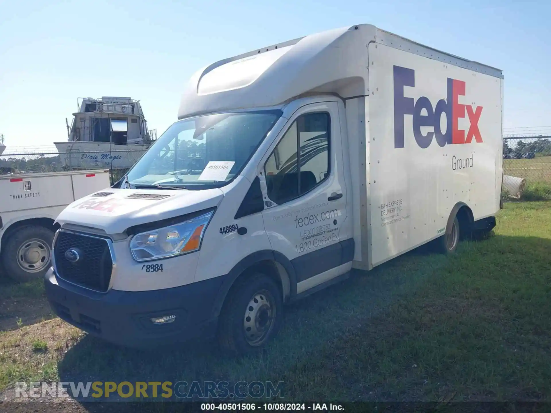 2 Photograph of a damaged car 1FDBF6P80LKB62480 FORD TRANSIT-350 CUTAWAY 2020