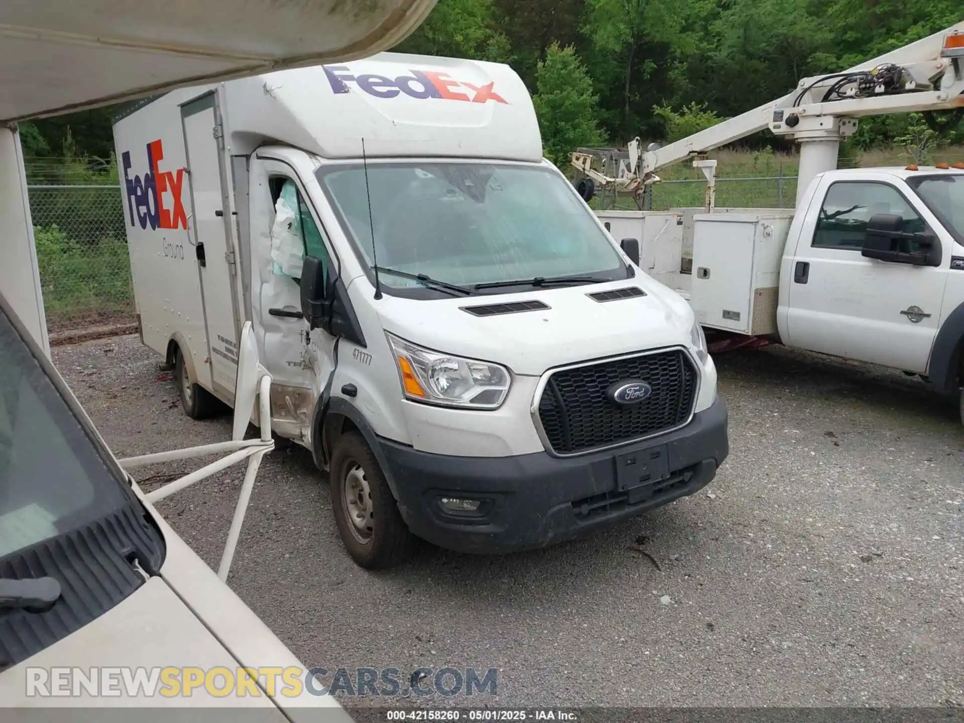 1 fotografías del automóvil dañado 1FDBW5P85MKA06267 FORD TRANSIT-350 CUTAWAY 2021