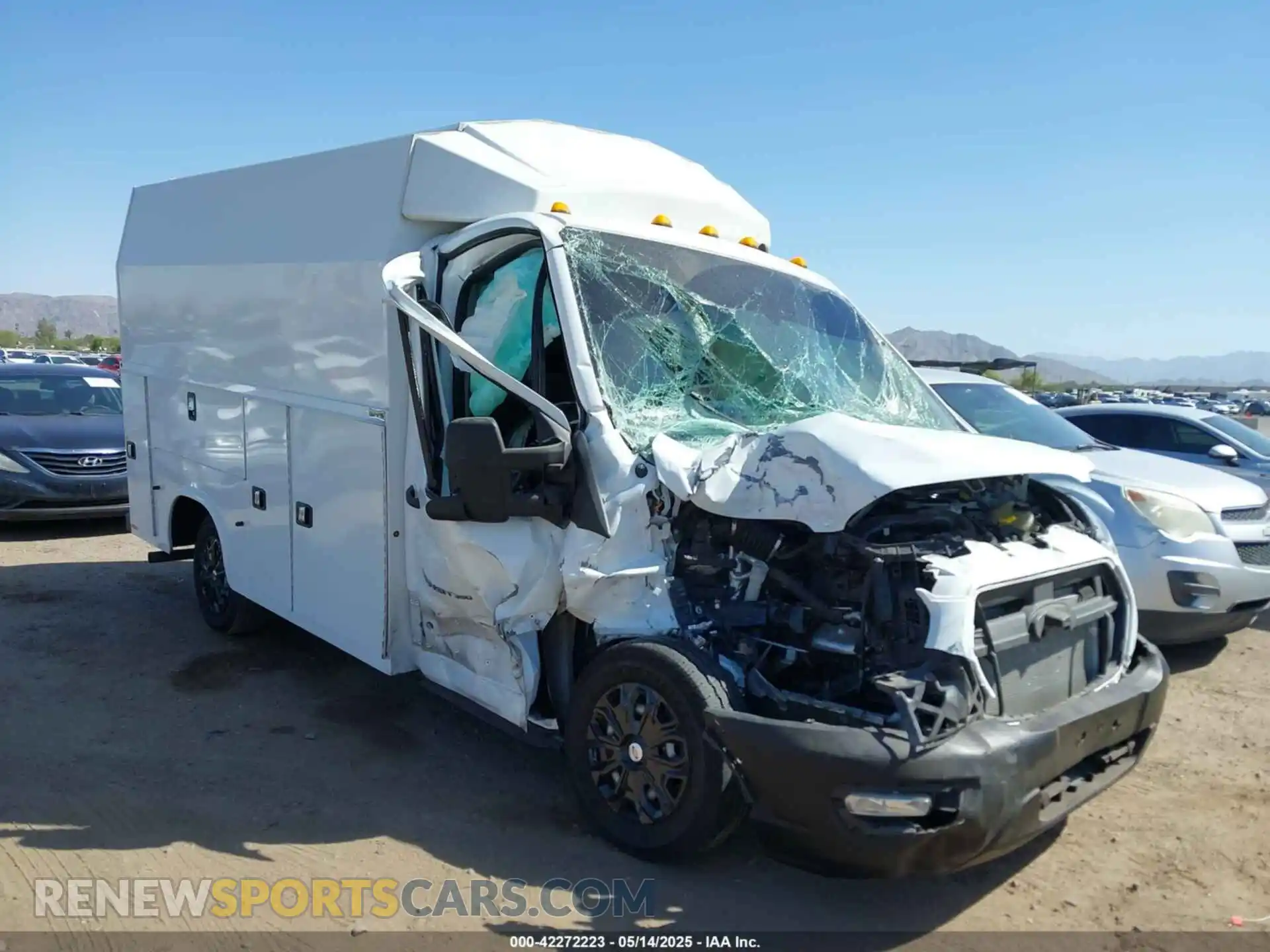 1 Photograph of a damaged car 1FDBW5P8XMKA21279 FORD TRANSIT-350 CUTAWAY 2021