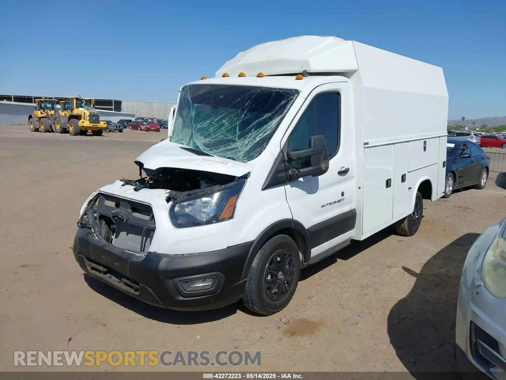 2 Photograph of a damaged car 1FDBW5P8XMKA21279 FORD TRANSIT-350 CUTAWAY 2021