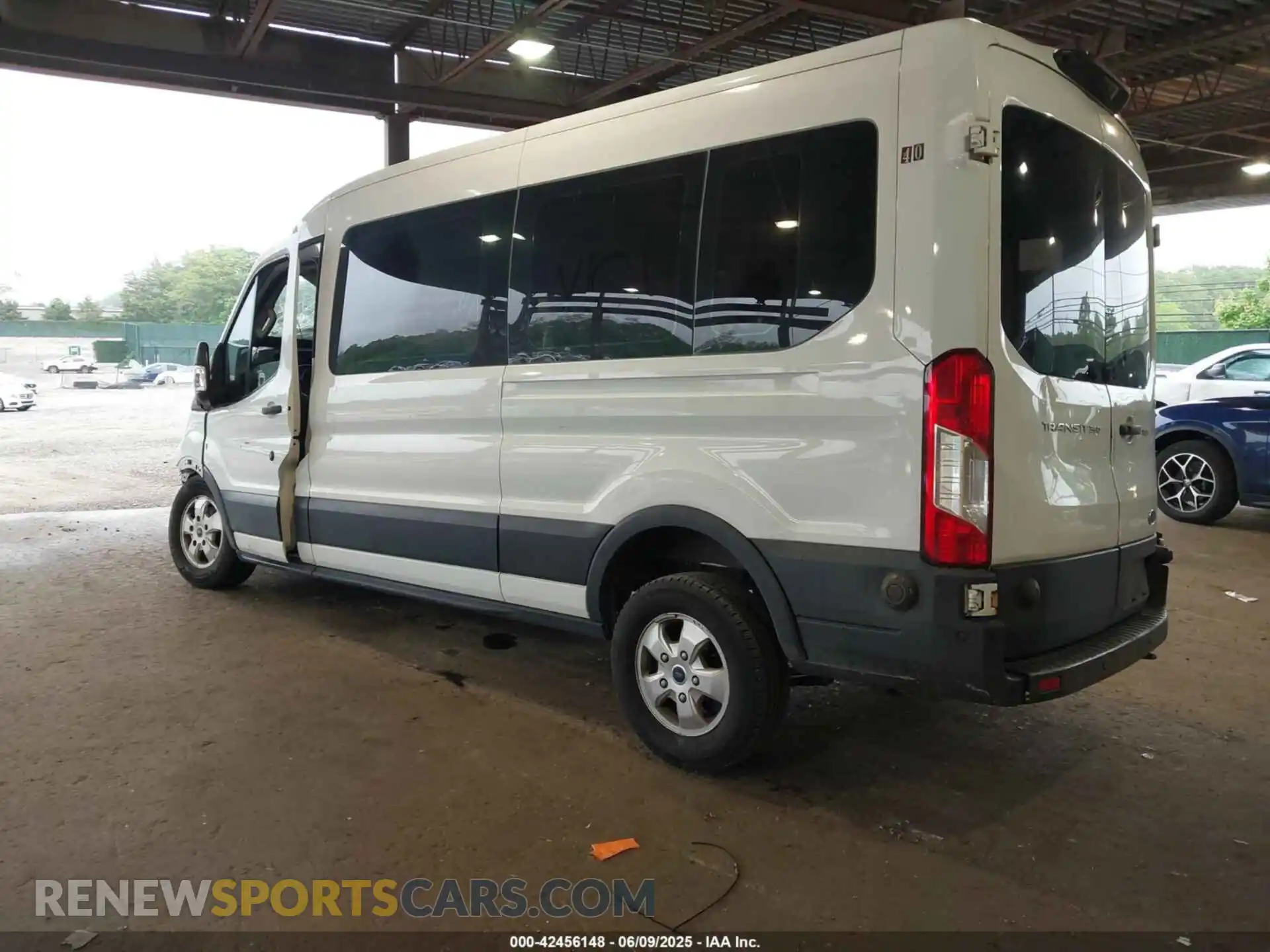 3 Photograph of a damaged car 1FBAX2C83LKA24741 FORD TRANSIT-350 PASSENGER VAN 2020