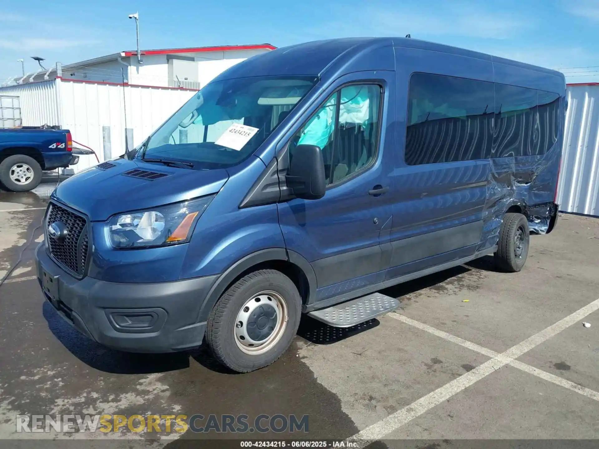 2 Photograph of a damaged car 1FDAX2C83RKB45432 FORD TRANSIT-350 PASSENGER VAN 2024