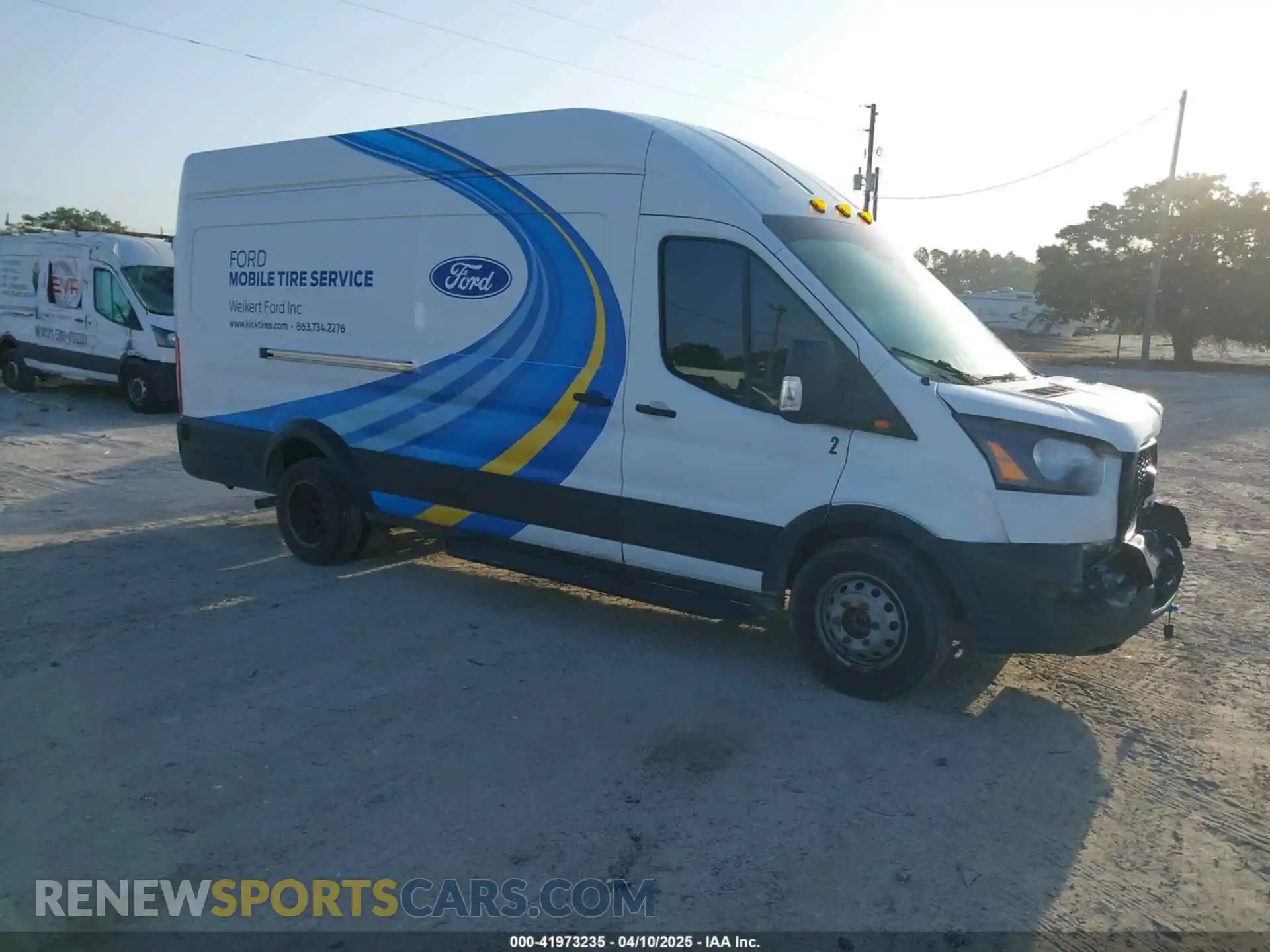 1 Photograph of a damaged car 1FTRS4UG7MKA91357 FORD TRANSIT CARGO VAN 2021