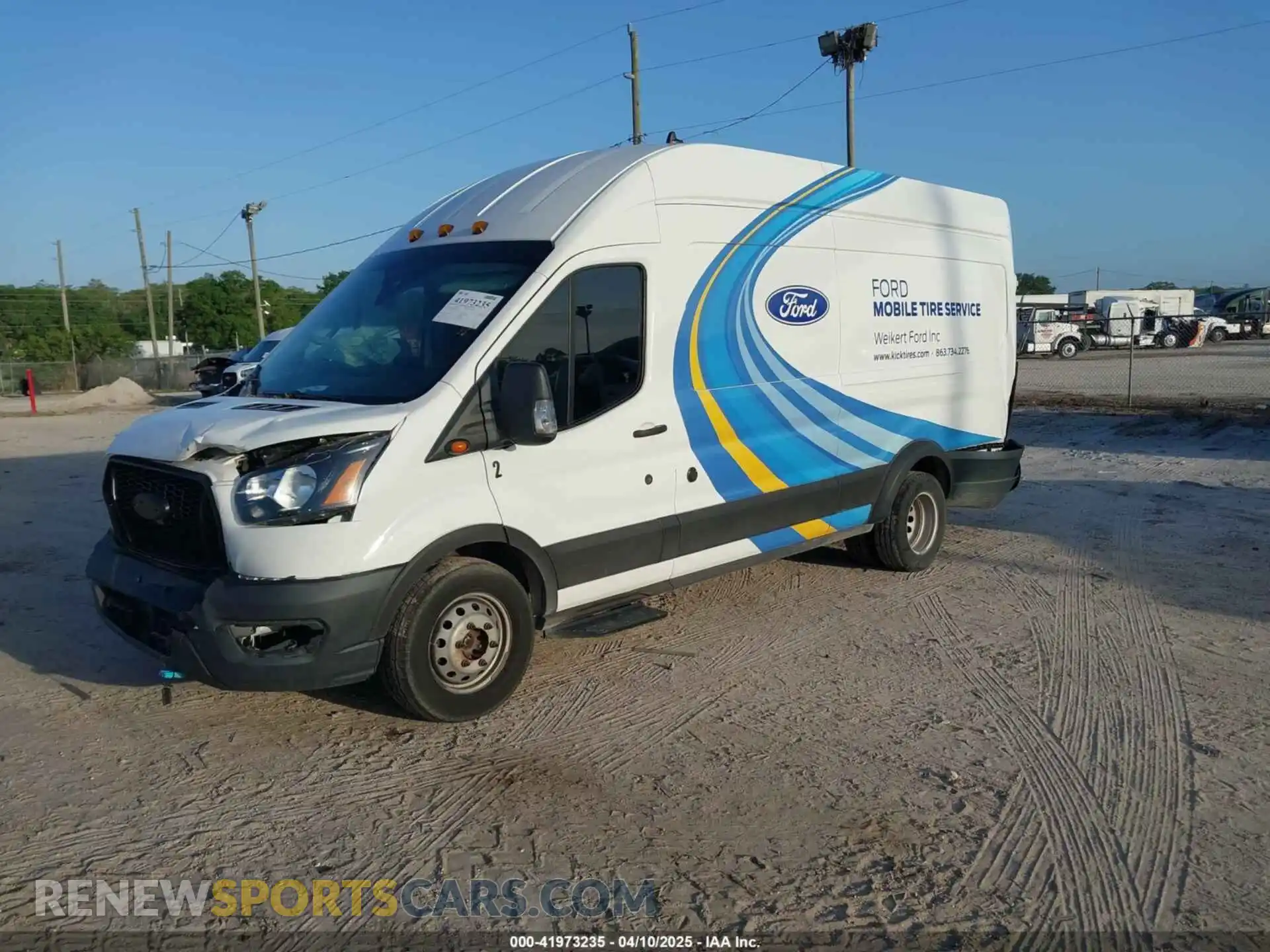 2 Photograph of a damaged car 1FTRS4UG7MKA91357 FORD TRANSIT CARGO VAN 2021
