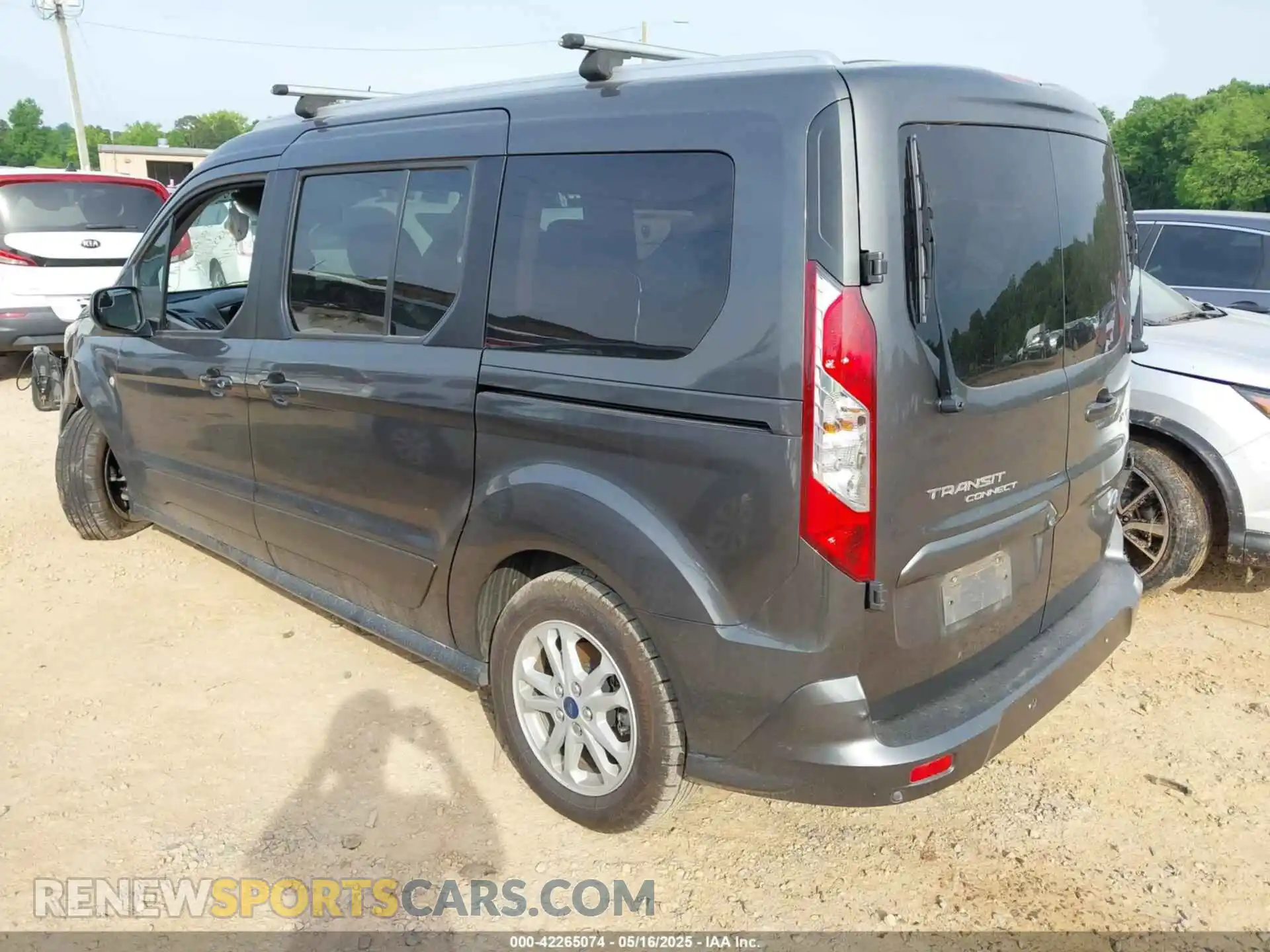 3 Photograph of a damaged car NM0GS9F2XK1427203 FORD TRANSIT CONNECT 2019