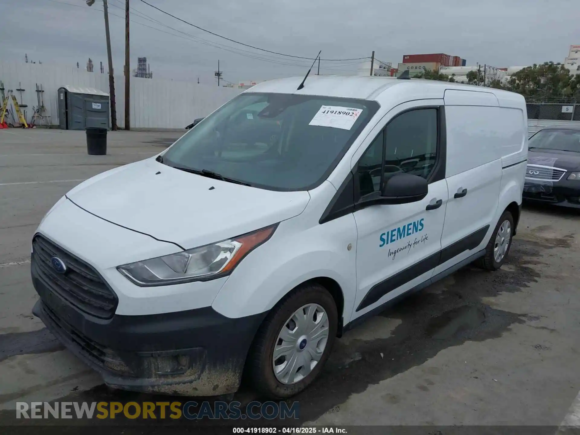 2 Photograph of a damaged car NM0LE7E20K1431420 FORD TRANSIT CONNECT 2019