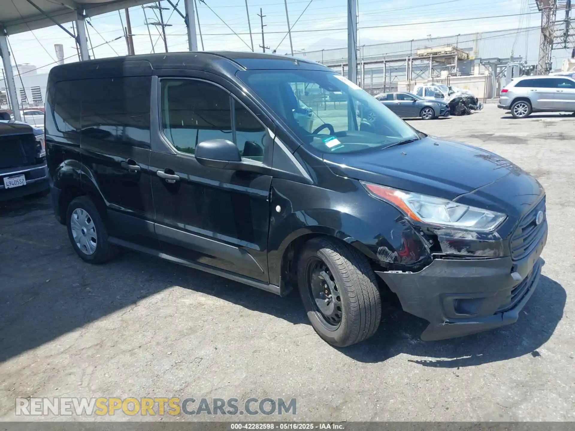 1 fotografías del automóvil dañado NM0LS6E22K1429977 FORD TRANSIT CONNECT 2019