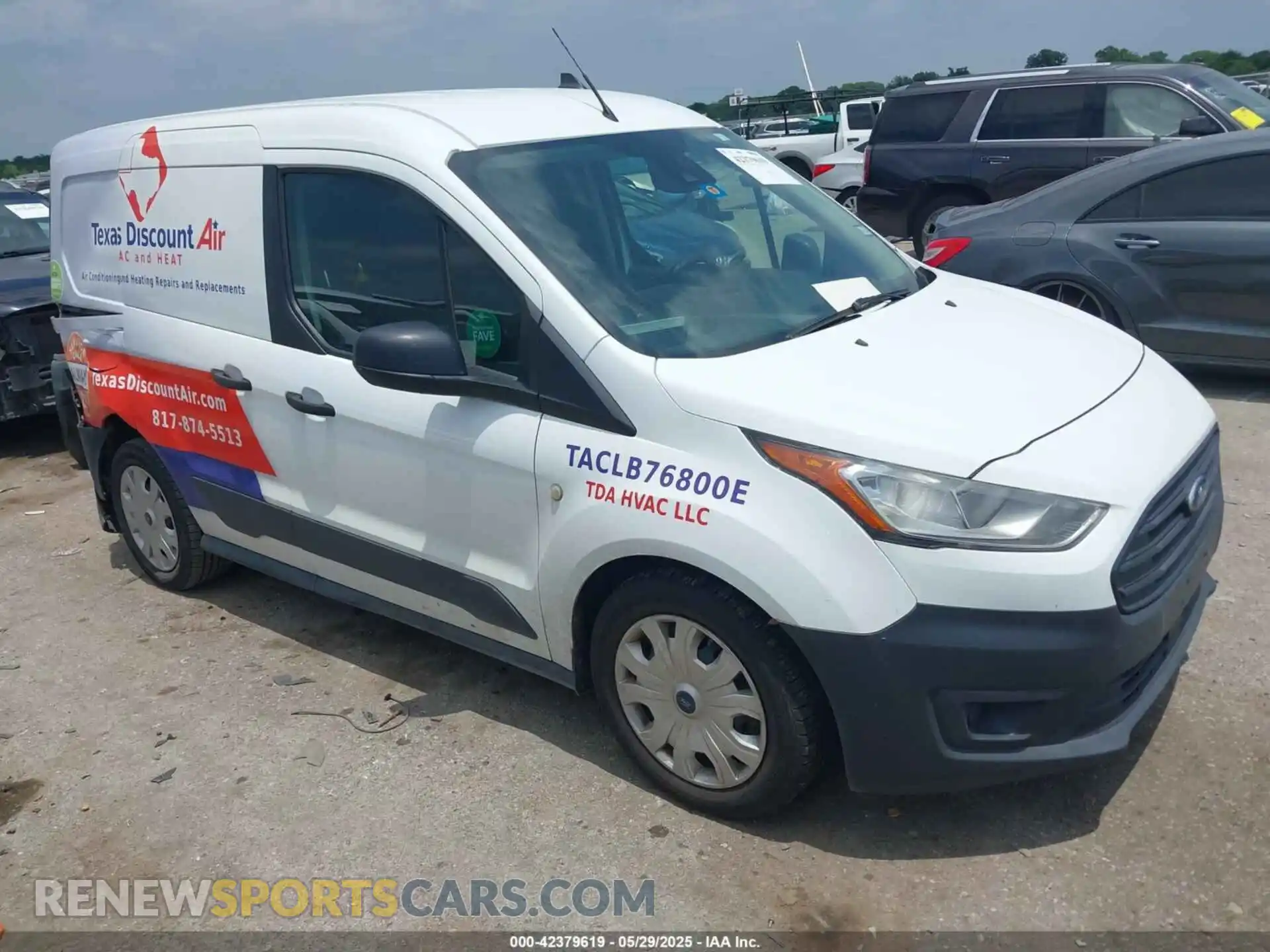 1 Фотография поврежденного автомобиля NM0LS6E25K1386266 FORD TRANSIT CONNECT 2019