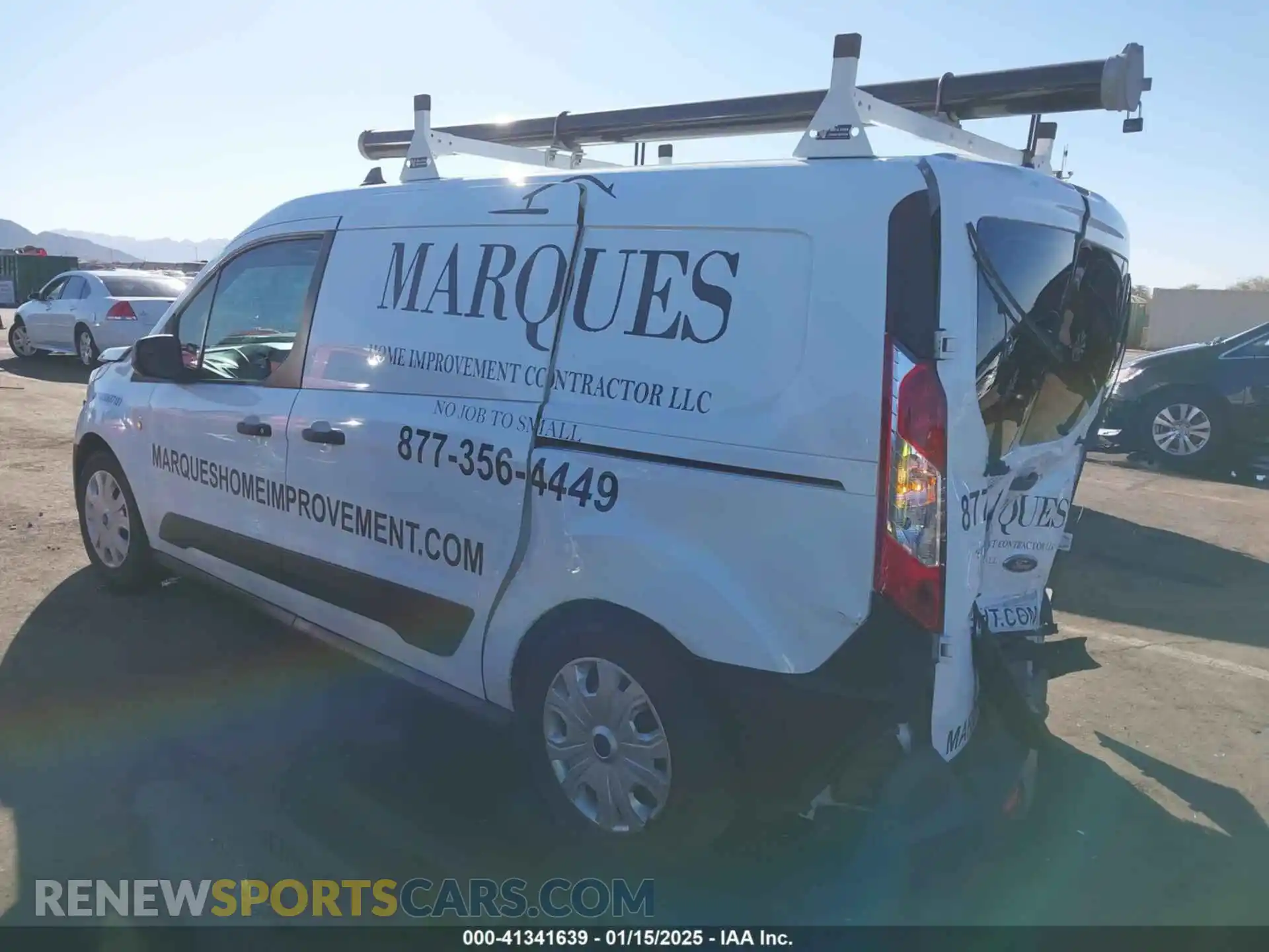 3 Photograph of a damaged car NM0LS7E26K1414341 FORD TRANSIT CONNECT 2019