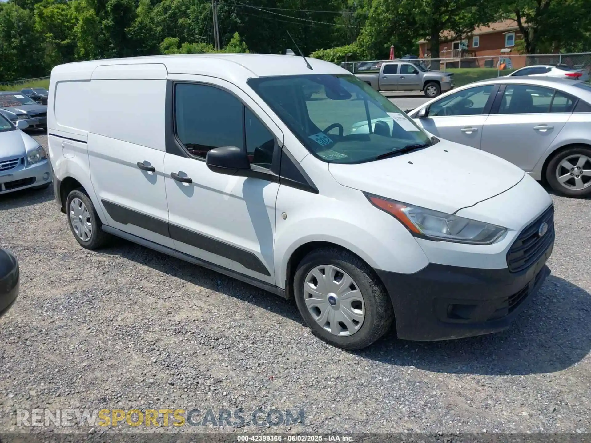 1 Photograph of a damaged car NM0LS7E27K1395833 FORD TRANSIT CONNECT 2019