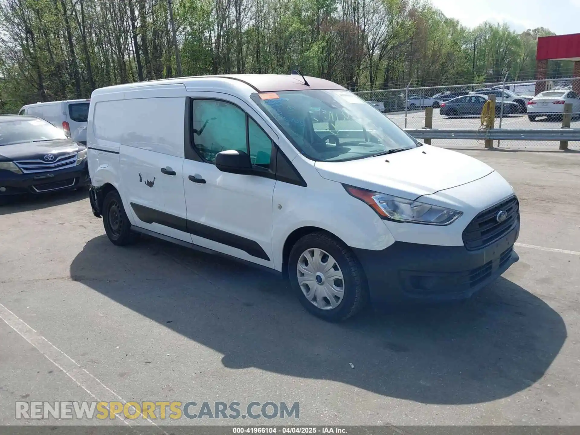 1 Photograph of a damaged car NM0LS7E28K1425874 FORD TRANSIT CONNECT 2019