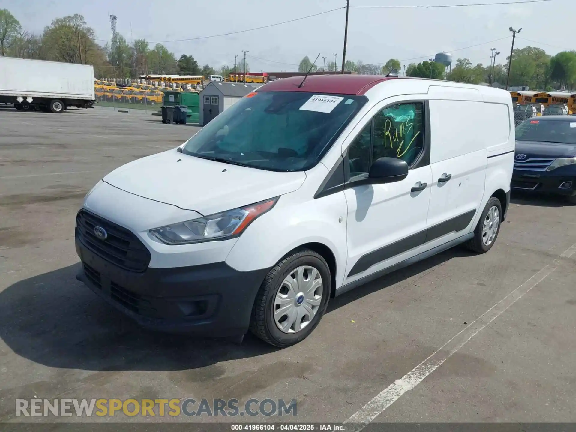 2 Photograph of a damaged car NM0LS7E28K1425874 FORD TRANSIT CONNECT 2019