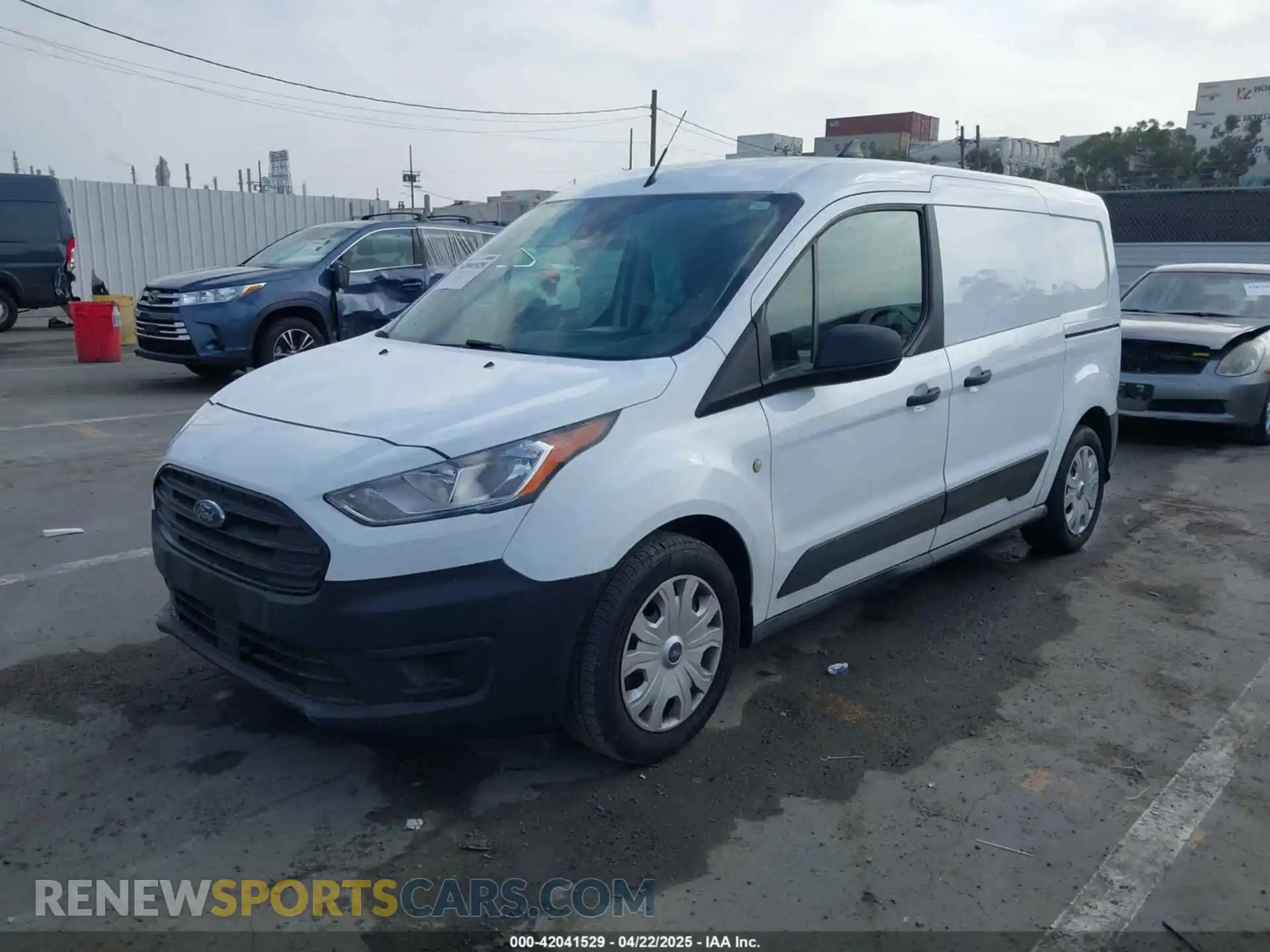 2 Photograph of a damaged car NM0LS7E2XK1398001 FORD TRANSIT CONNECT 2019
