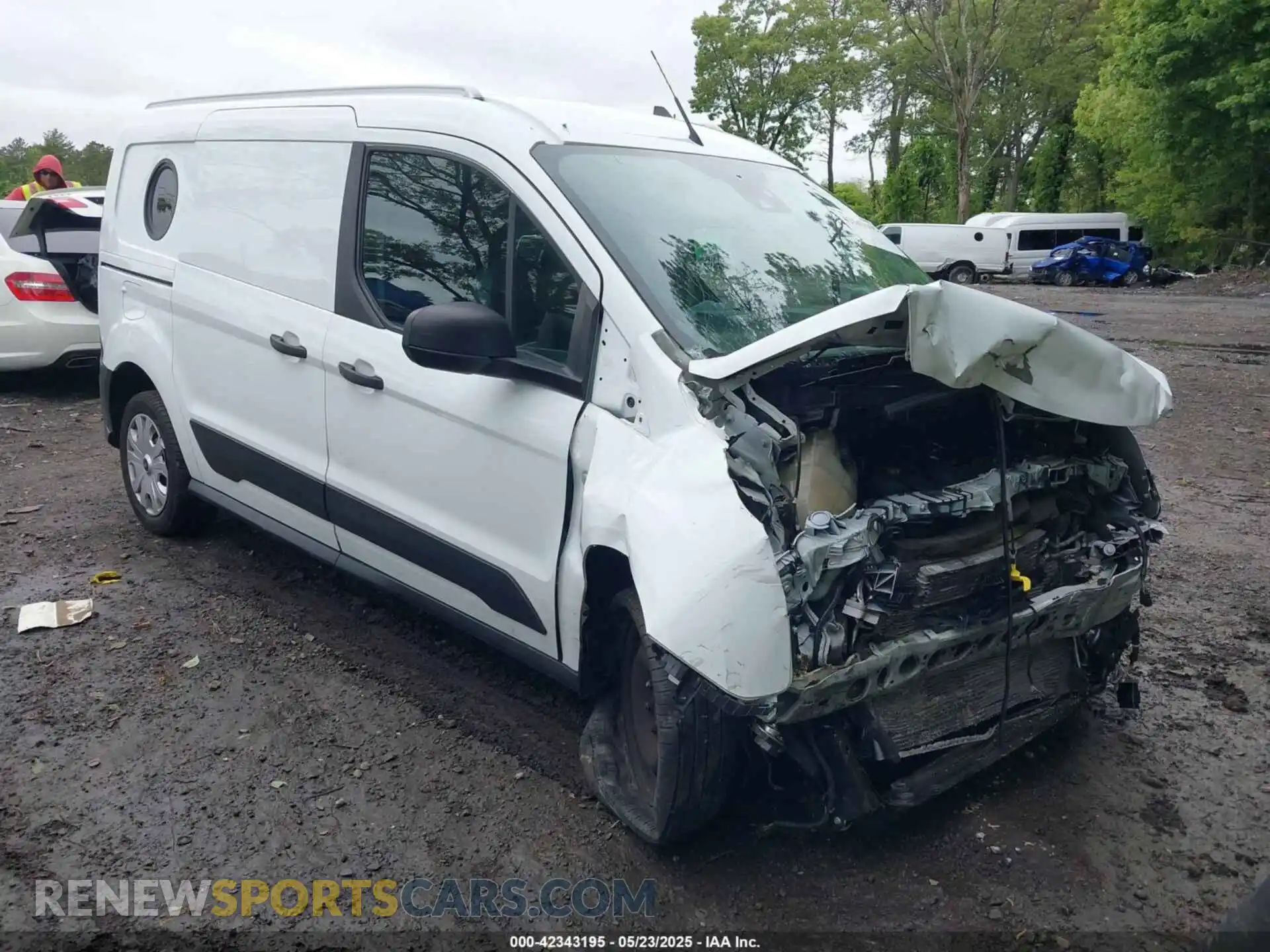 1 fotografías del automóvil dañado NM0LS7E2XK1406968 FORD TRANSIT CONNECT 2019