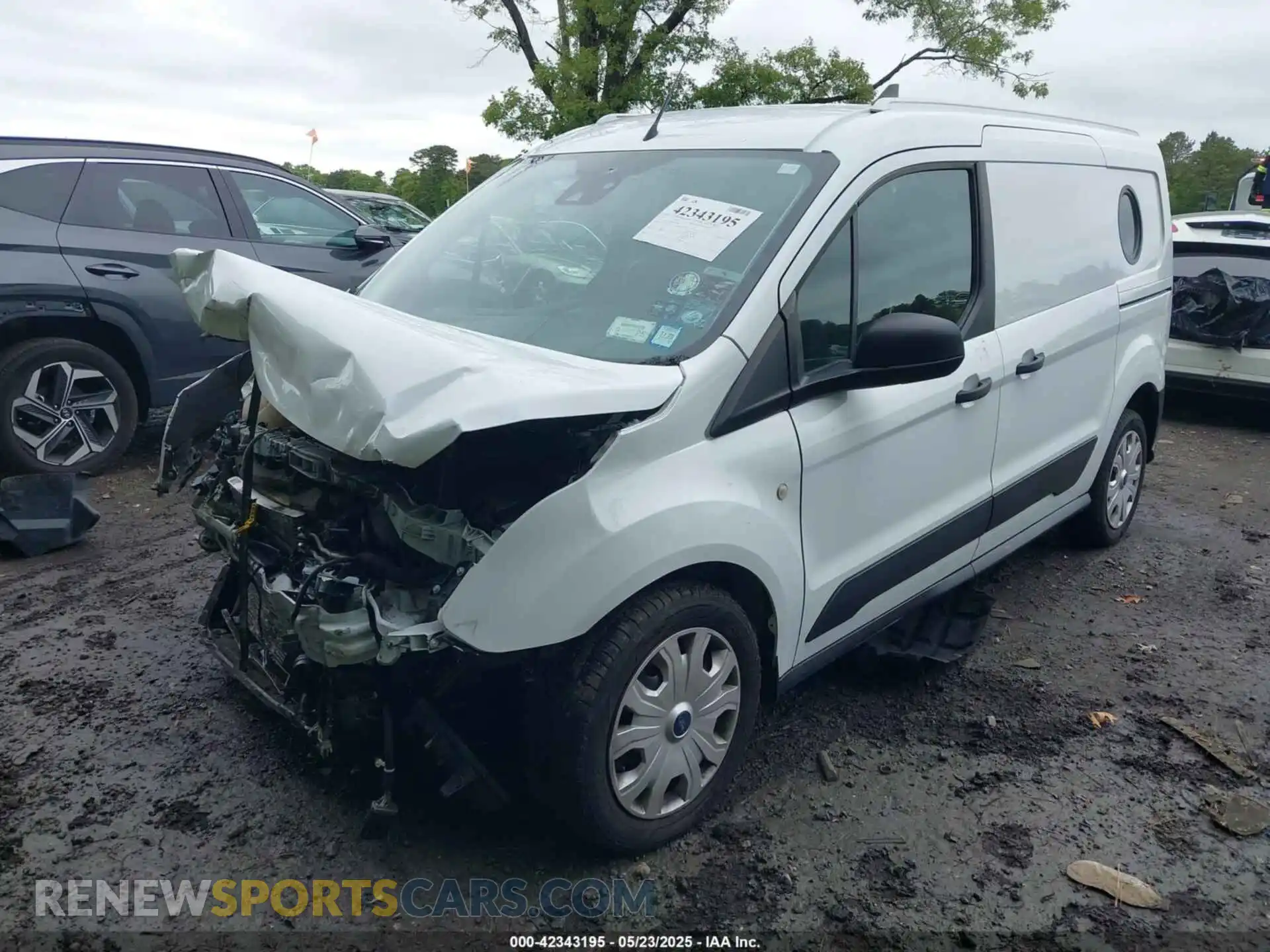 2 fotografías del automóvil dañado NM0LS7E2XK1406968 FORD TRANSIT CONNECT 2019