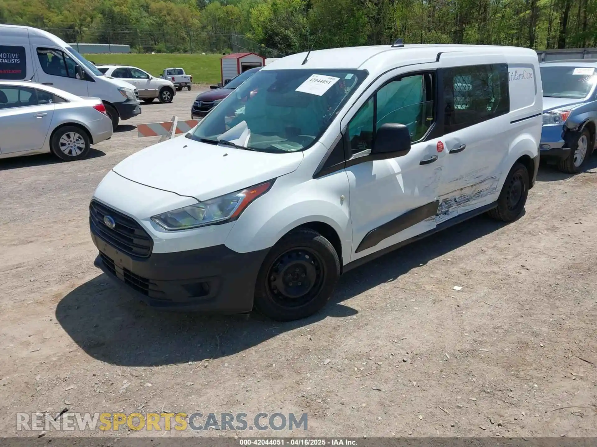 2 Photograph of a damaged car NM0LS7E74K1420621 FORD TRANSIT CONNECT 2019