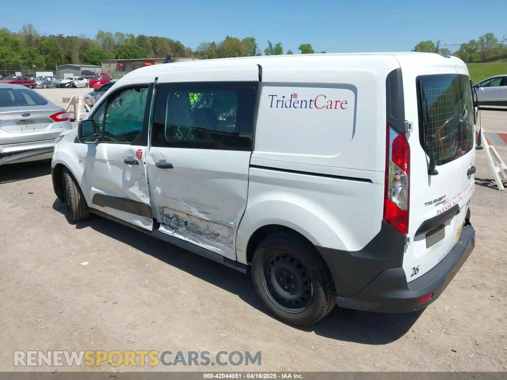 3 Photograph of a damaged car NM0LS7E74K1420621 FORD TRANSIT CONNECT 2019