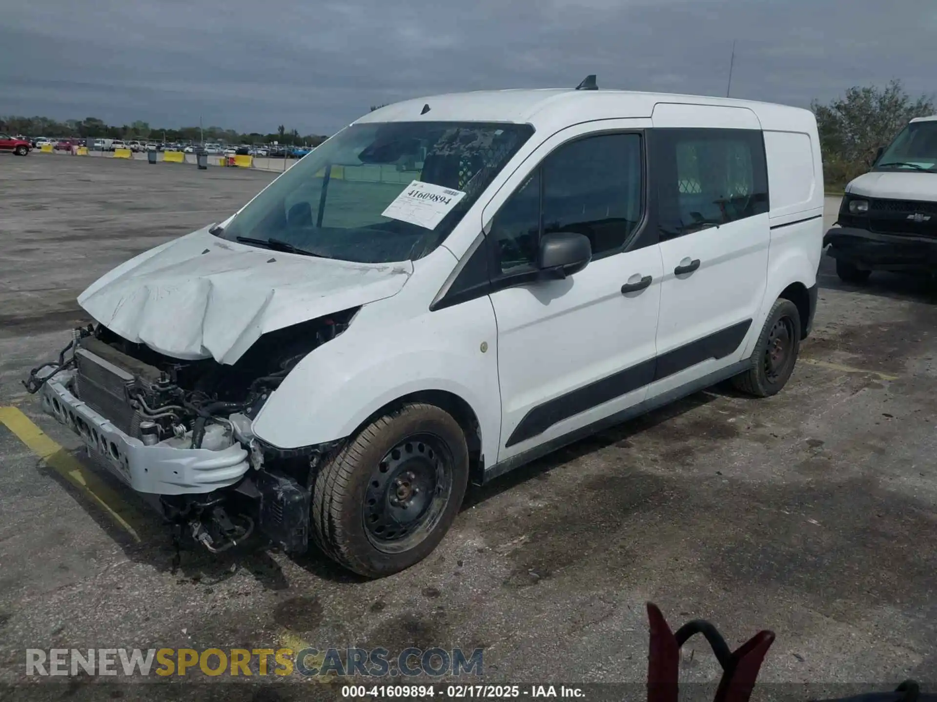 2 Photograph of a damaged car NM0LS7E7XK1398219 FORD TRANSIT CONNECT 2019